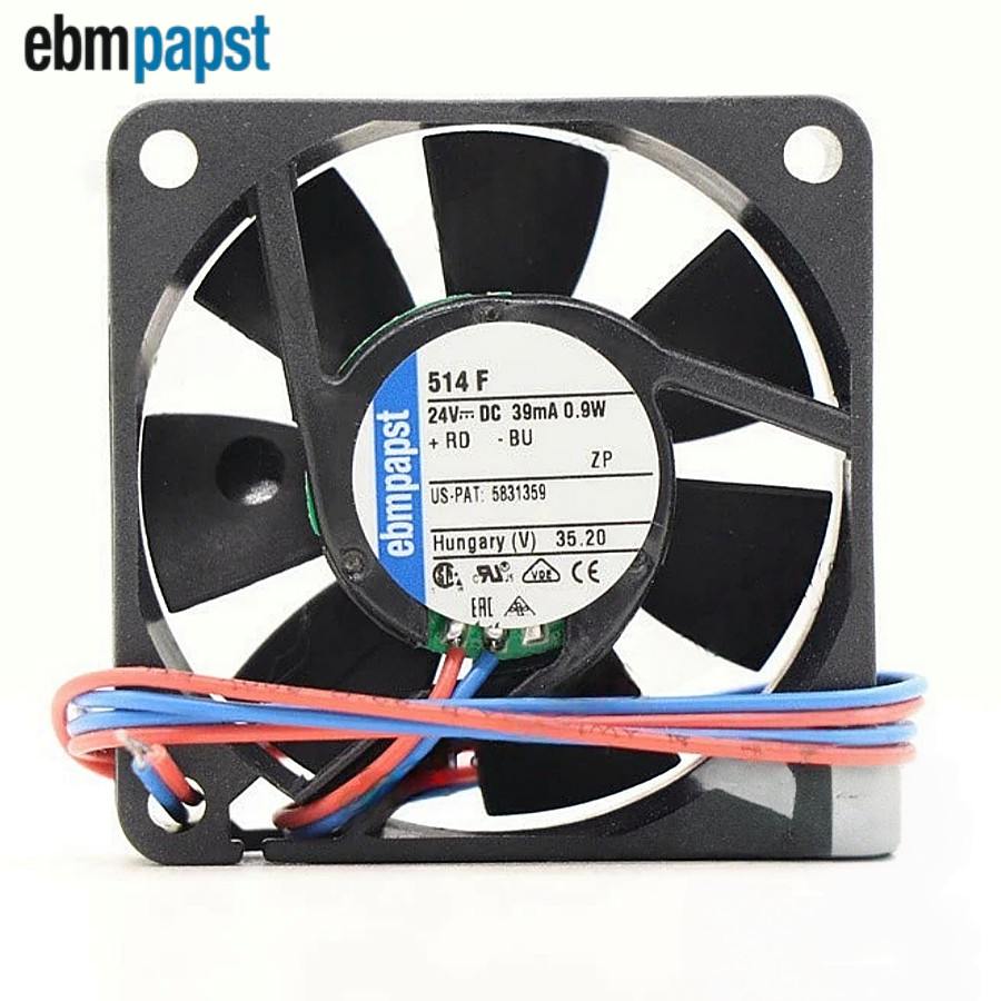 1PCS New Ebmpapst 514F 24V 0.9W 50x50x15mm Pitchmaster Cooling Fan Free delivery