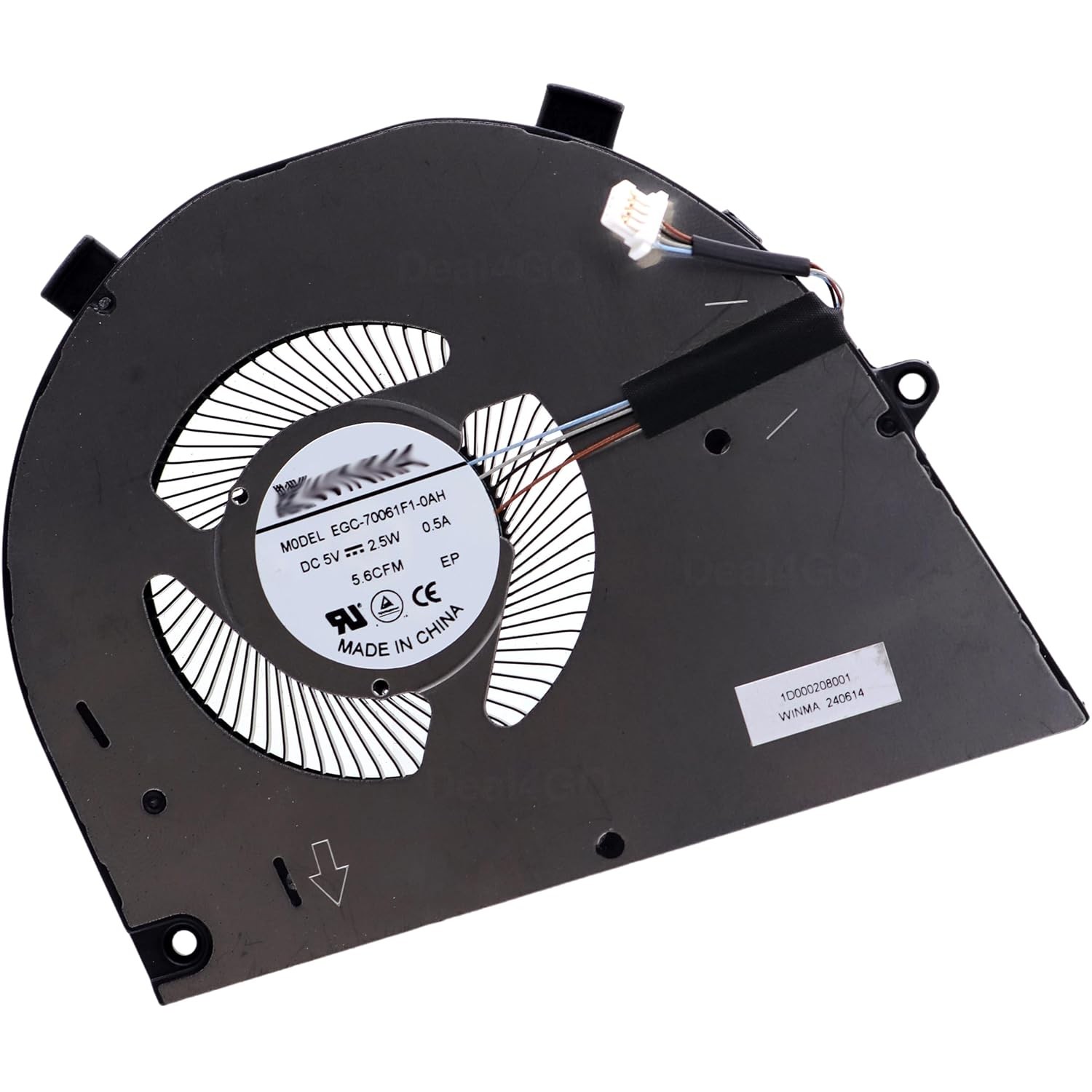 Deal4GO CPU Cooling Fan T8R2T 0T8R2T Replacement for Dell Inspiron 16 5625 5620