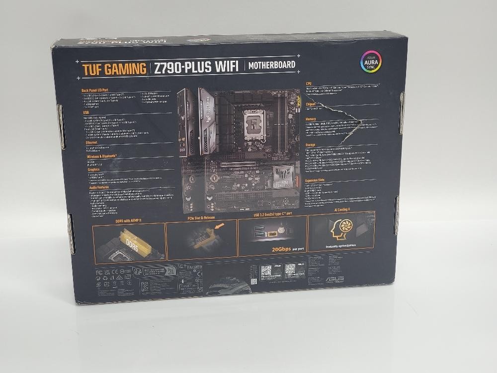 ASUS TUF Gaming Z790 Plus WiFi LGA1700 DDR5 PCIe 5 ATX Motherboard