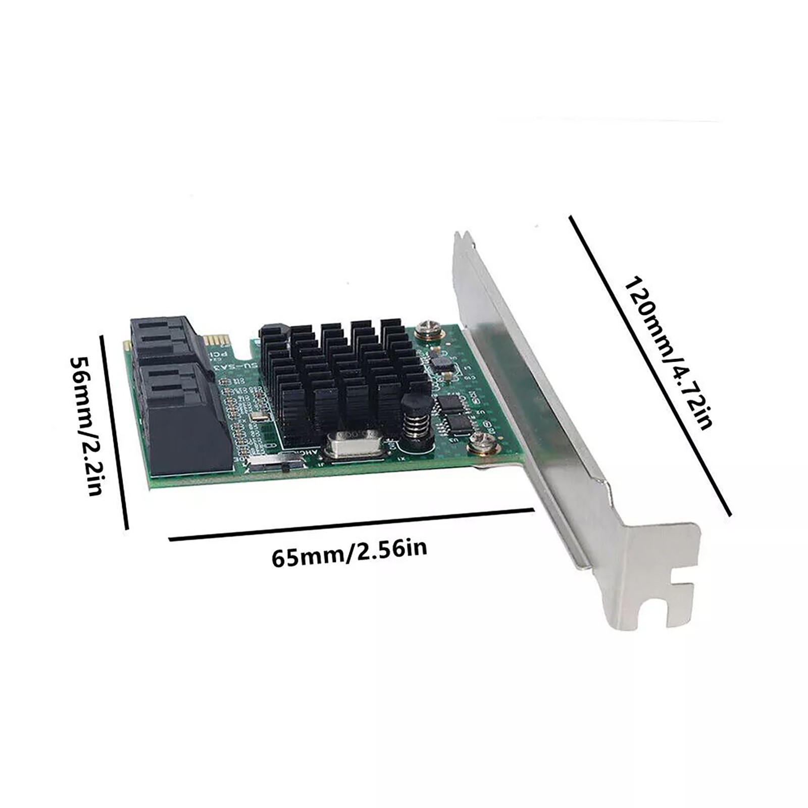 PCI Express SATA3.0 4 Port Extender PCI-E X1/X4/X8/X16 Converter Card Adapter
