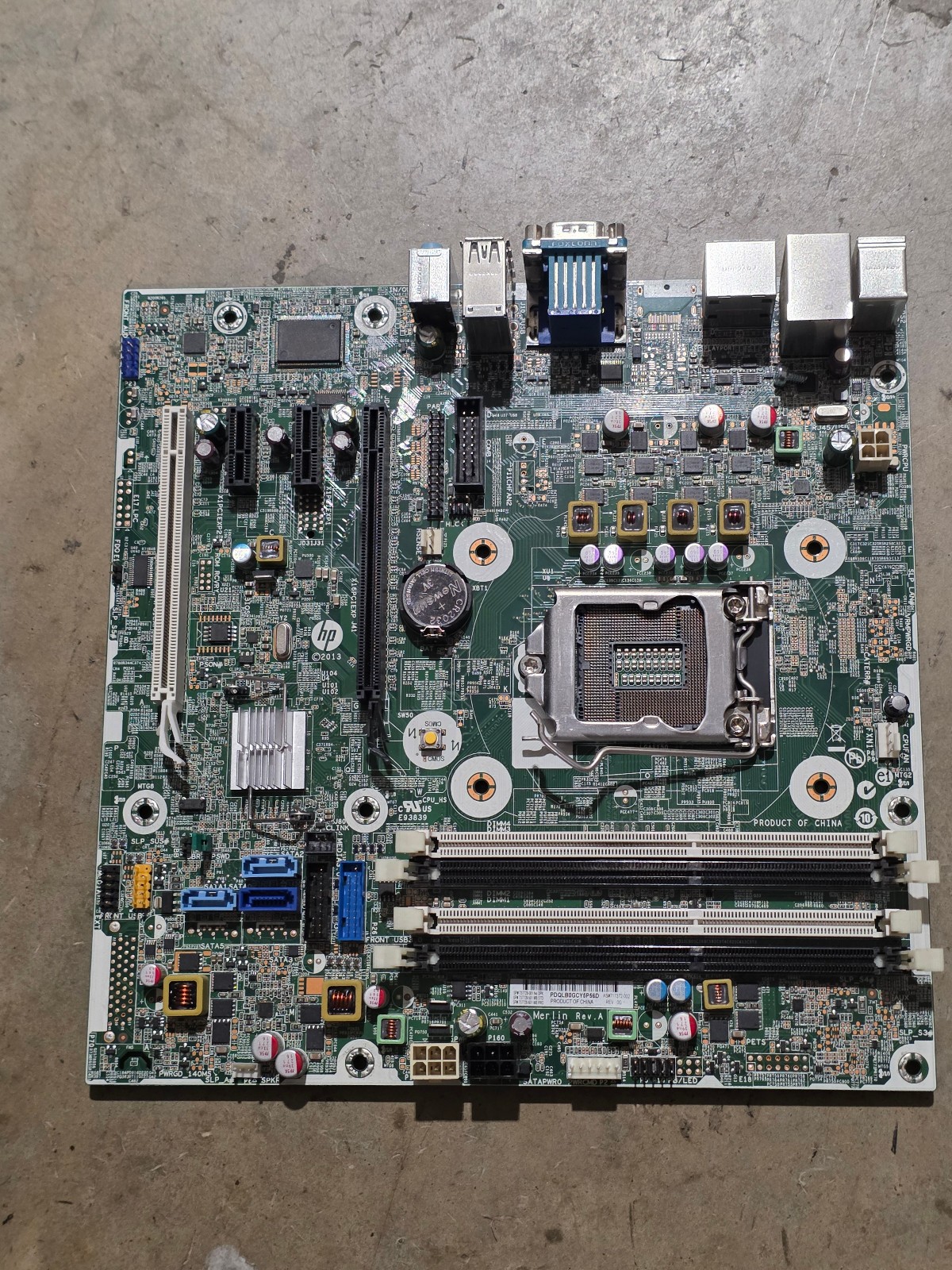LOT 3 HP EliteDesk 800 G1 SFF LGA 1150 DDR3 Desktop Motherboard 717372-002