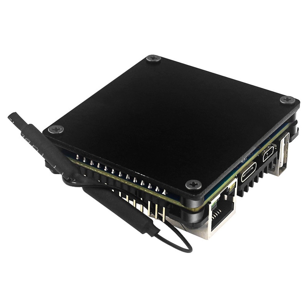 Aluminum Alloy Acrylic Shell Passive Cooling Heatsinks Case for Orange pi Zero 2