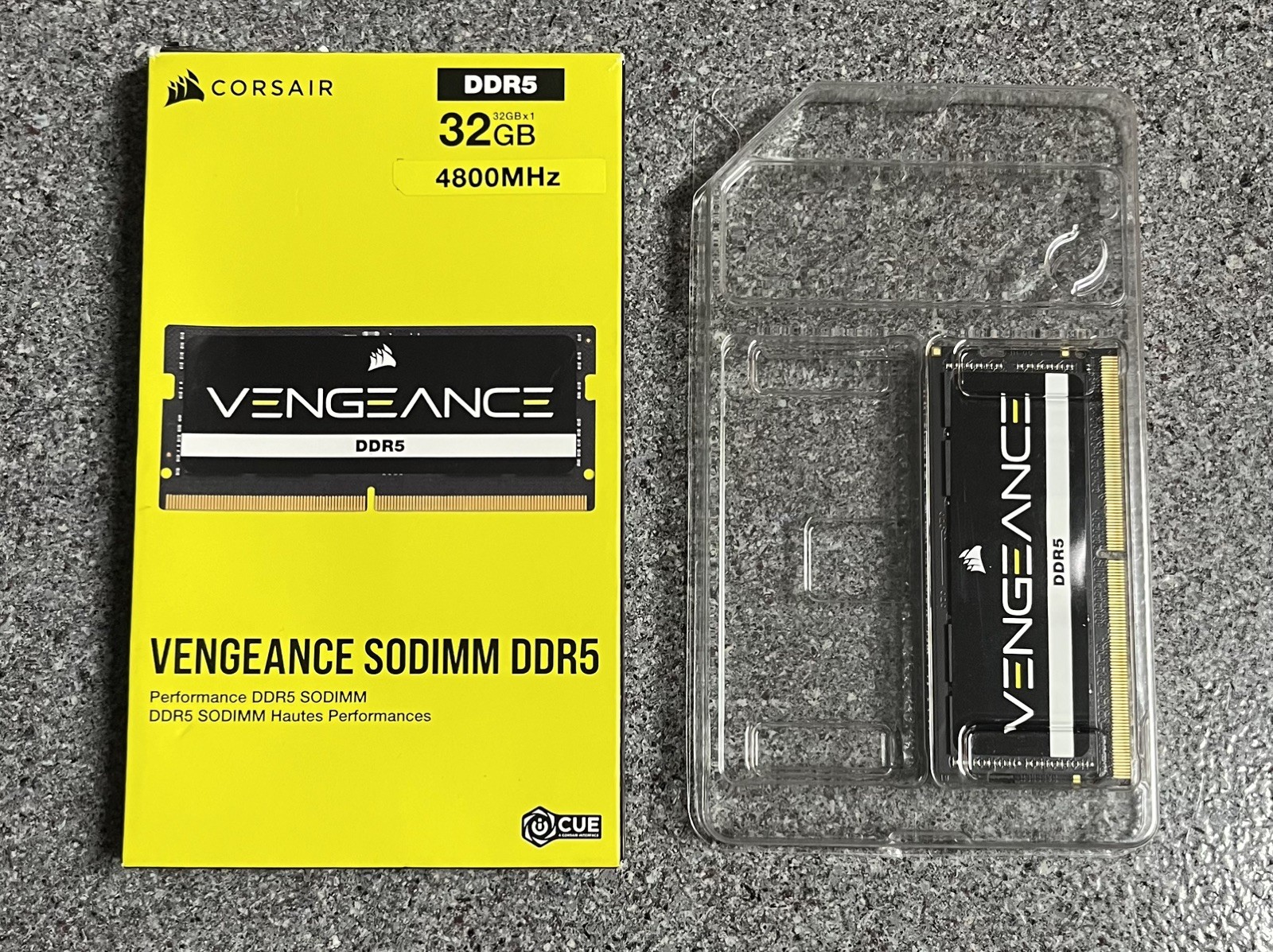 Corsair Vengeance 32GB DDR5 4800MHz SO-DIMM Laptop RAM