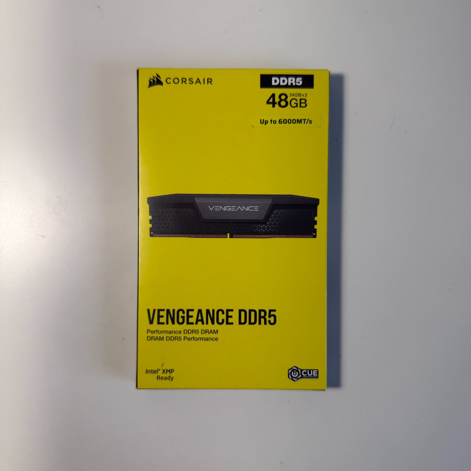 Corsair Vengeance DDR5 48GB (2x24GB) 6000MHz CL36 XMP Black
