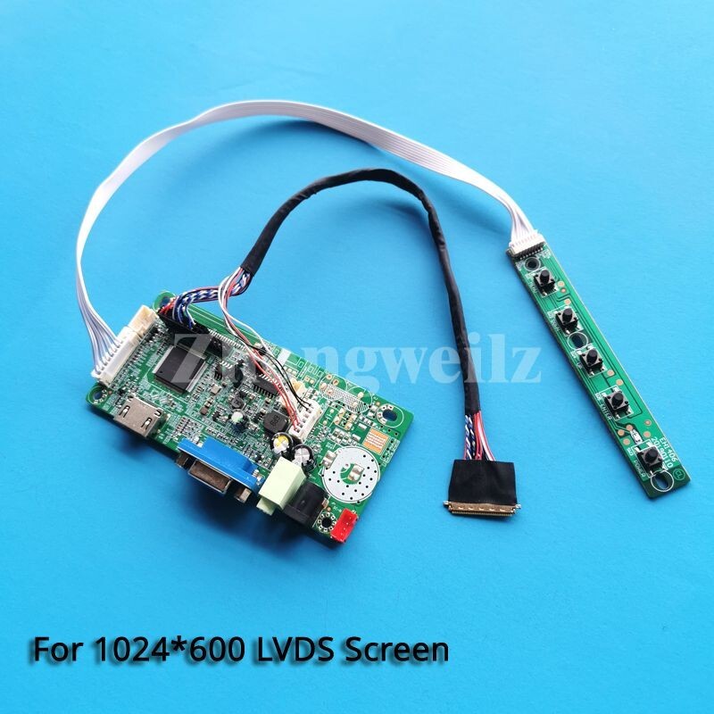 Kit for B101AW02 B101AW03 B101AW06 VGA HDMI 40Pin LVDS 1024*600 Controller Board