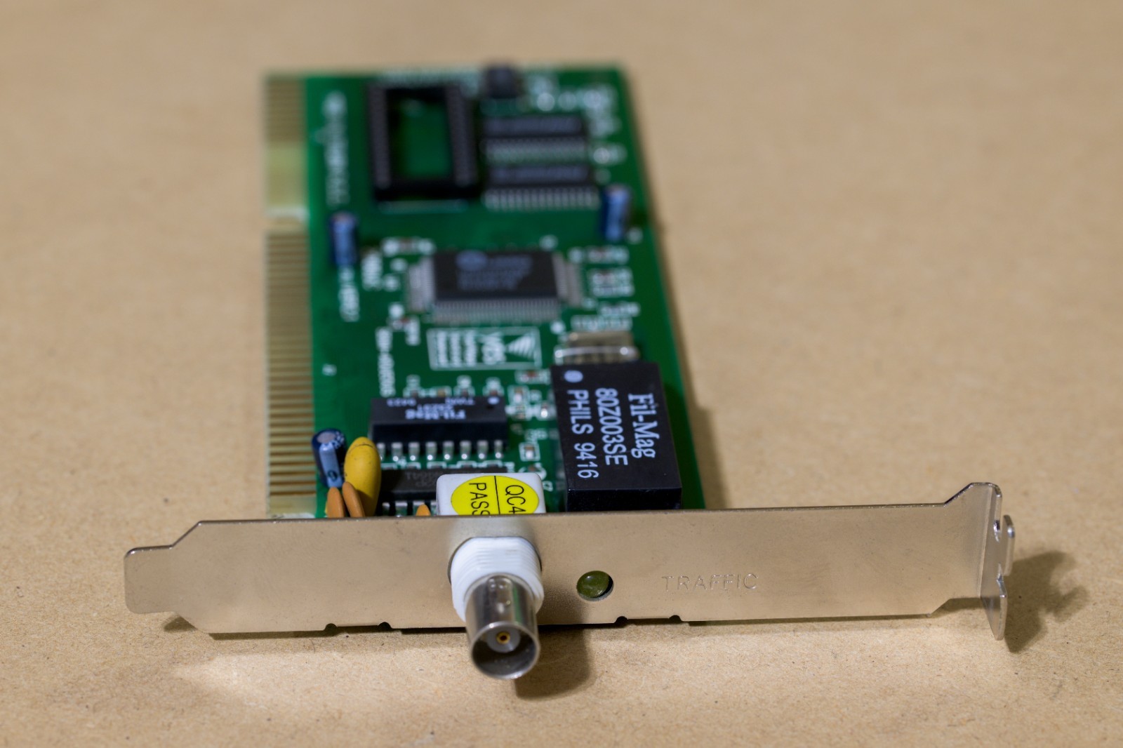 Novell NE2000 UMC UM9003AF | 10Mbit Ethernet ISA Adapter | BNC