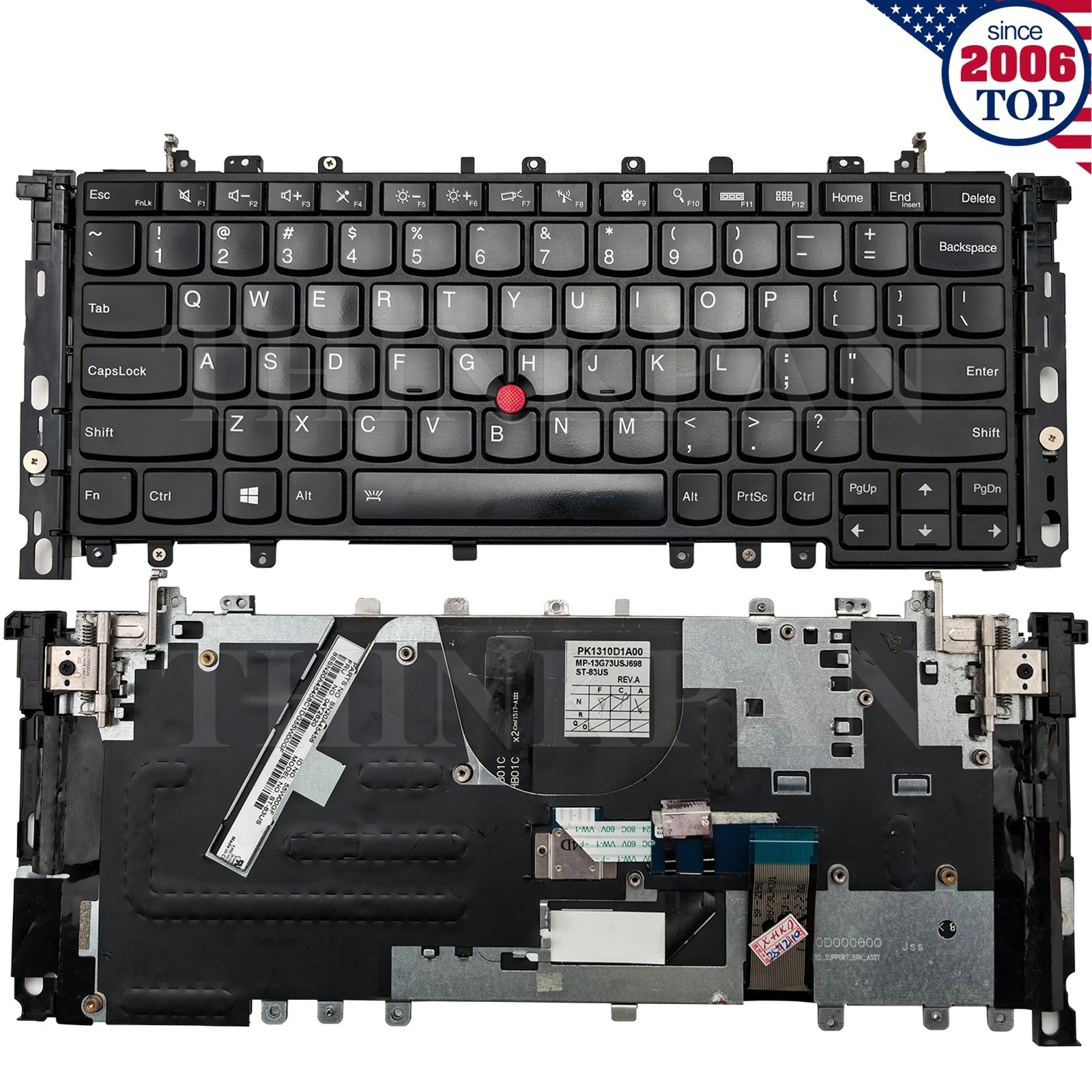 Backlit US Laptop Keyboard TrackPoint for Lenovo Thinkpad Yoga S1 S240 Yoga 12