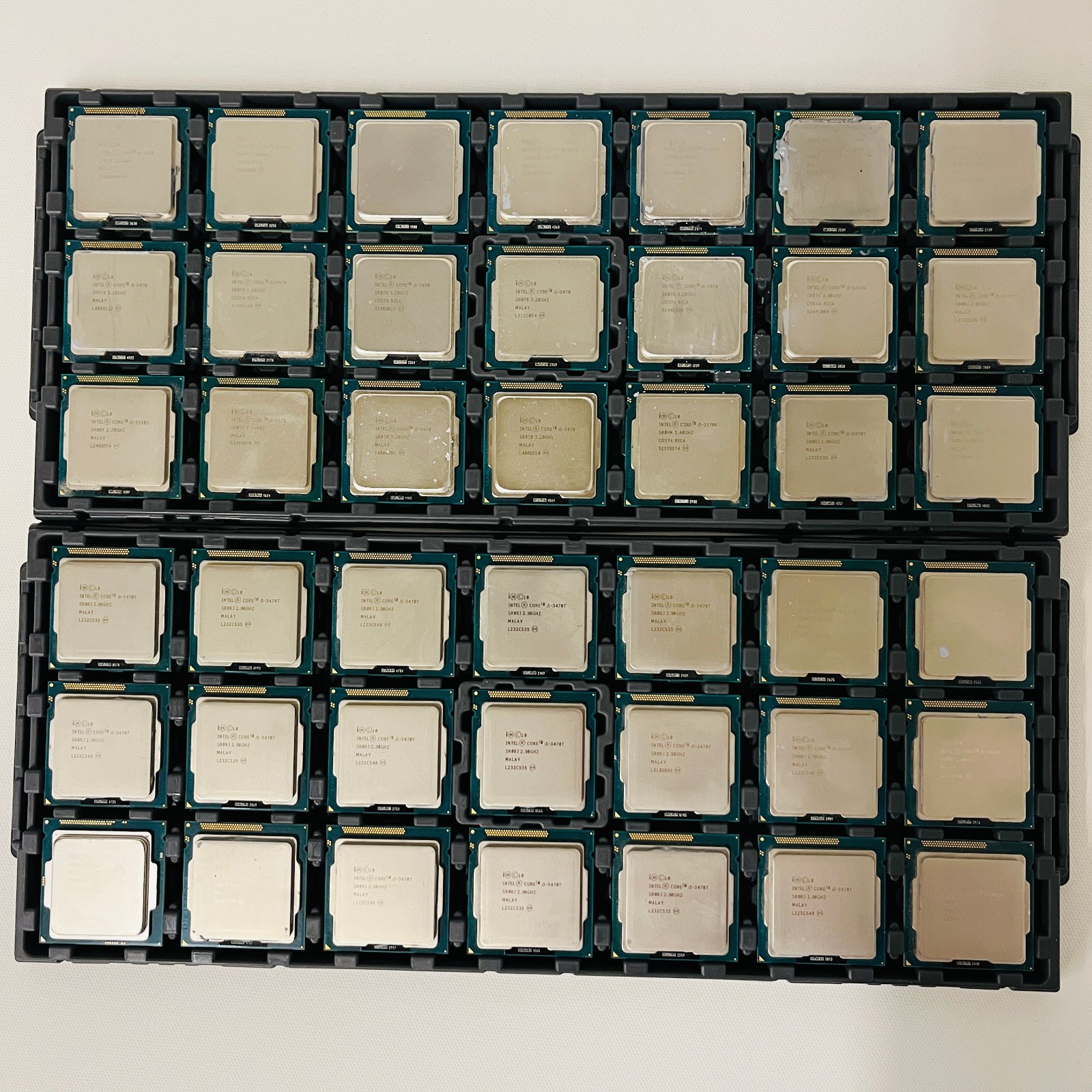 Intel Core i5 3rd & 4th Gen CPUs | 4th Gen x 42, 3rd Gen x 42 | Lot of 84