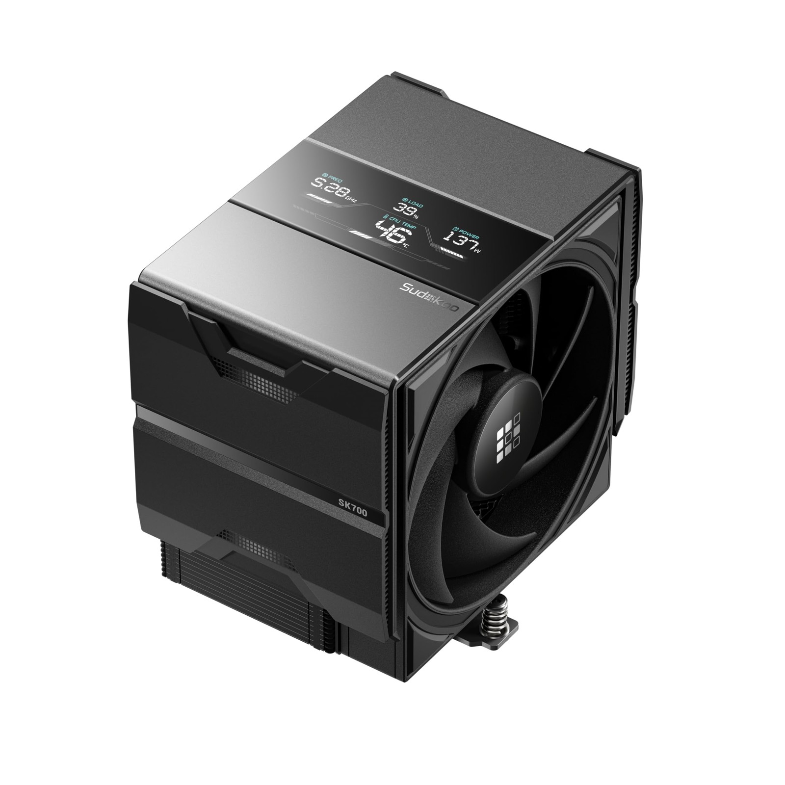 SK700V AM5-Designated Digital Air Cooler, Single Tower Design, High Performan…