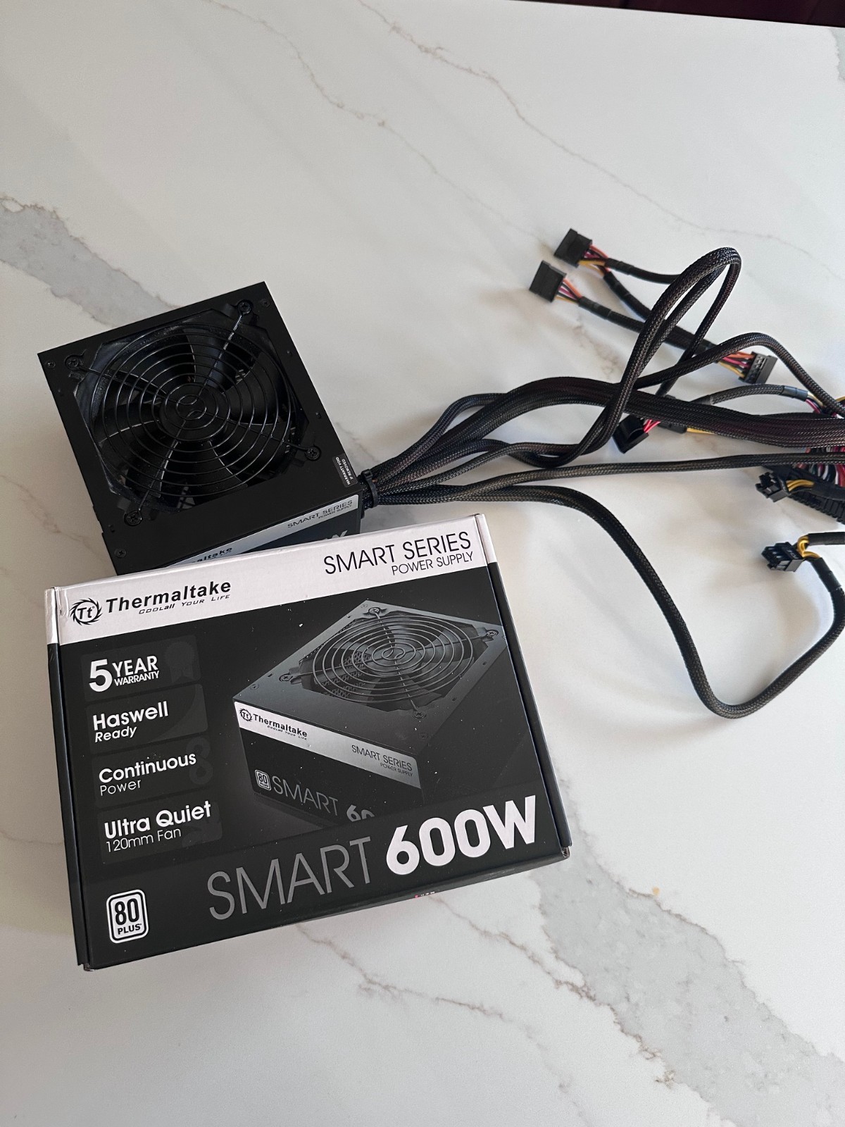 Thermaltake Smart 80 Plus Power Supply 600W