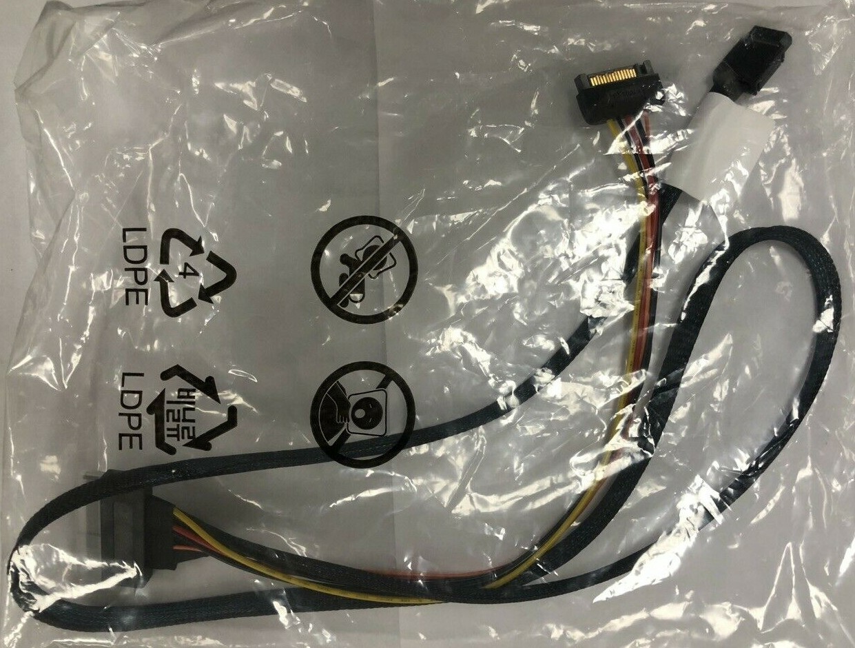 CEACENT SAS P-0092 PCIe Gen 4 16 GT/s OCulink (SFF-8611) to U.2 (SFF-8639) Cable