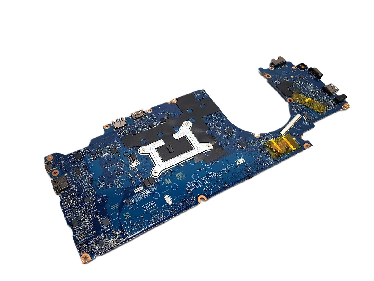Dell Latitude 5491 Laptop Motherboard I5-8300H 2.30GHz 58YYD 058YYD LA-F701P