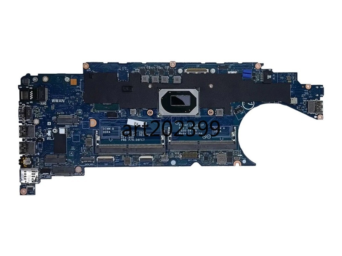 LA-J271P For Dell Latitude 5411 Motherboard 04FW87 W/ i5-10300H i7-10850H CPU