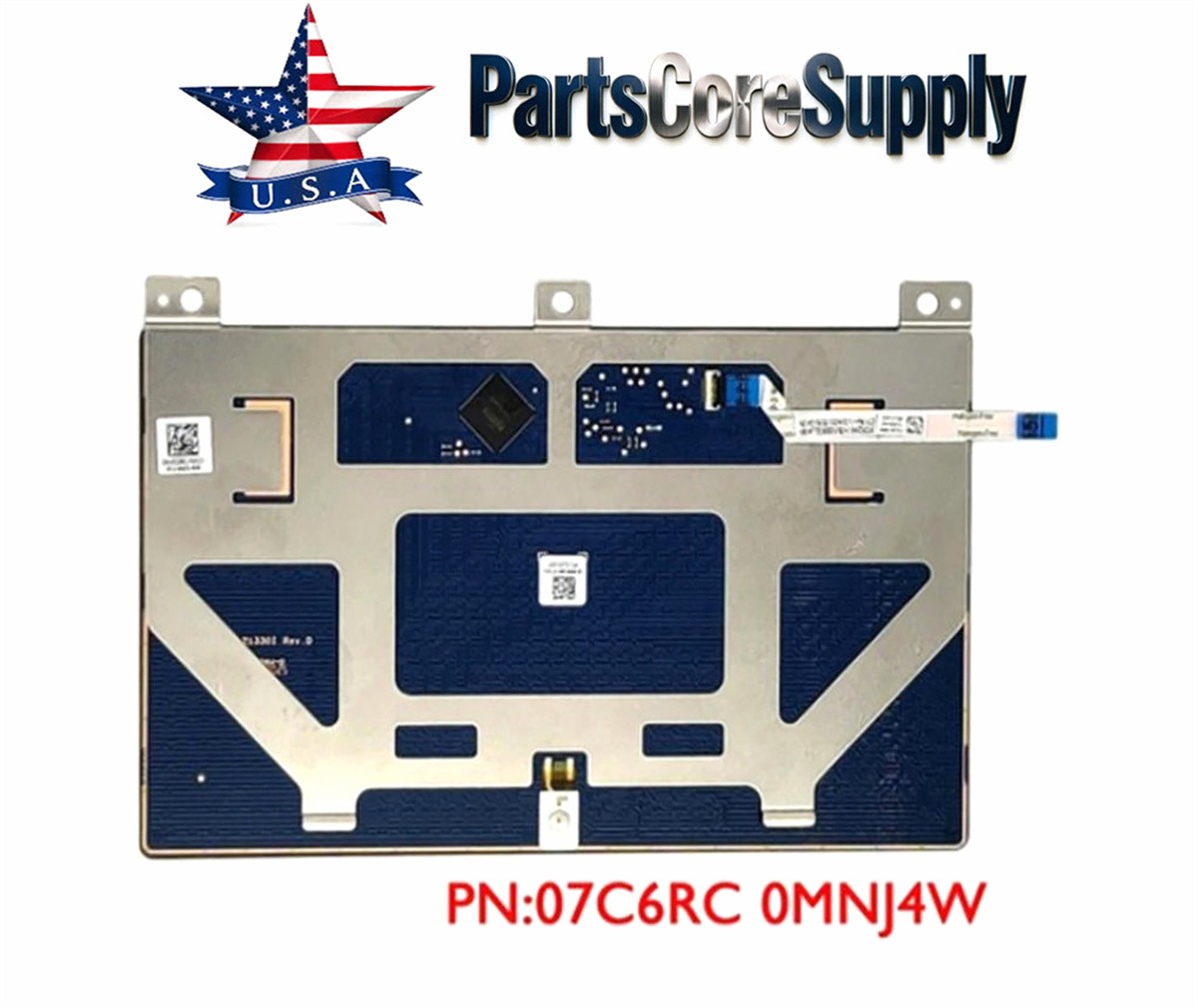 07C6RC Touchpad Trackpad with cable Dell XPS 15 9500 9510 5550 5560 0MNJ4W USK