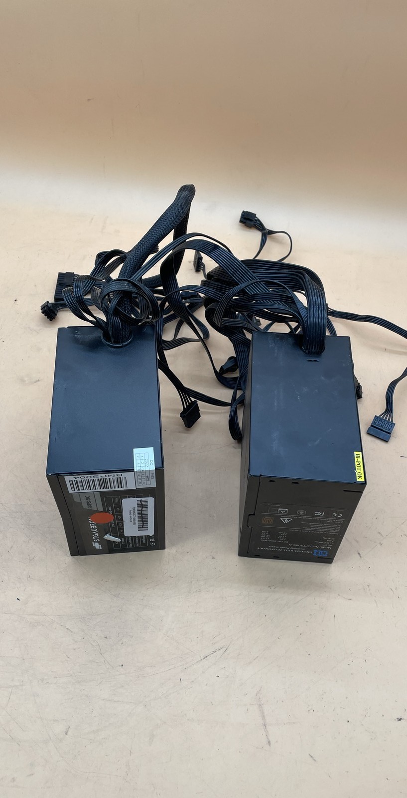 STGAubron SKPS500 & CWT GPT500S-A 500W Power Supply Units for Parts or Repair