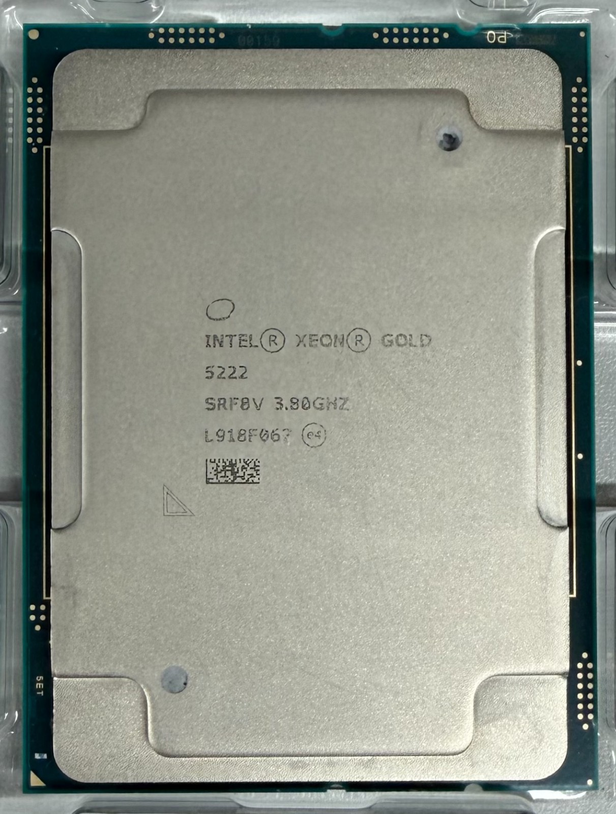 LOT OF 4x SRF8V INTEL XEON GOLD 5222 3.80GHZ 4-CORE 16.5MB 105W CPU PROCESSOR