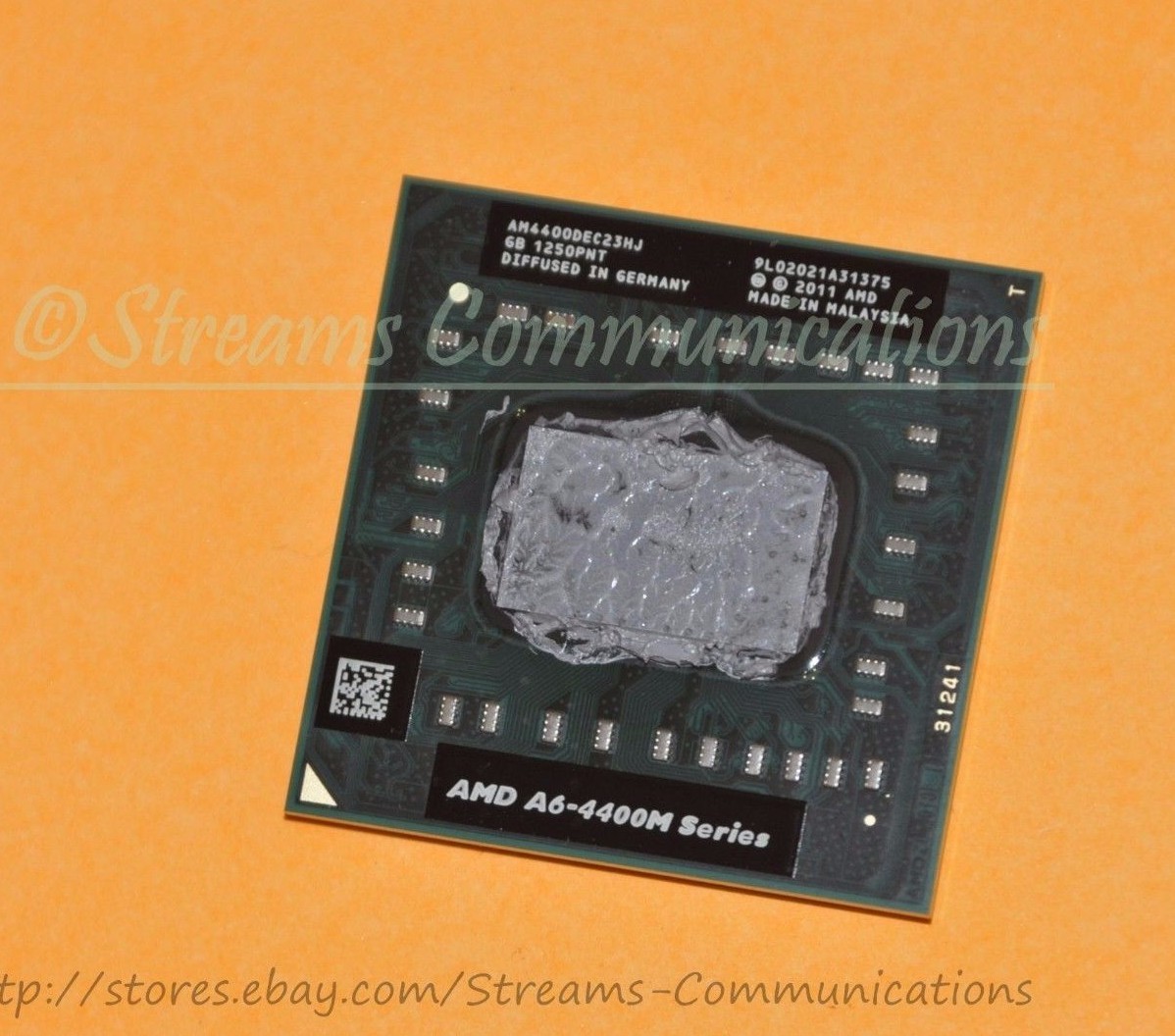 AMD A6-Series A6-4400M 2.7GHz Laptop Processor CPU for TOSHIBA C855D-S5353
