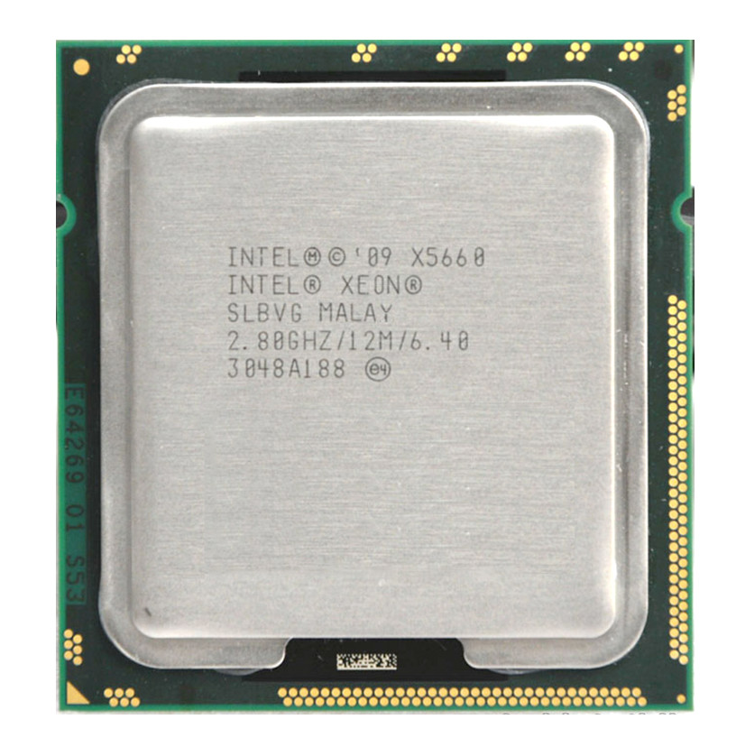 Intel Xeon X5660 2.8GHz SLBV6 12 MB LGA 1366 Six Core 1333MHz CPU Processor