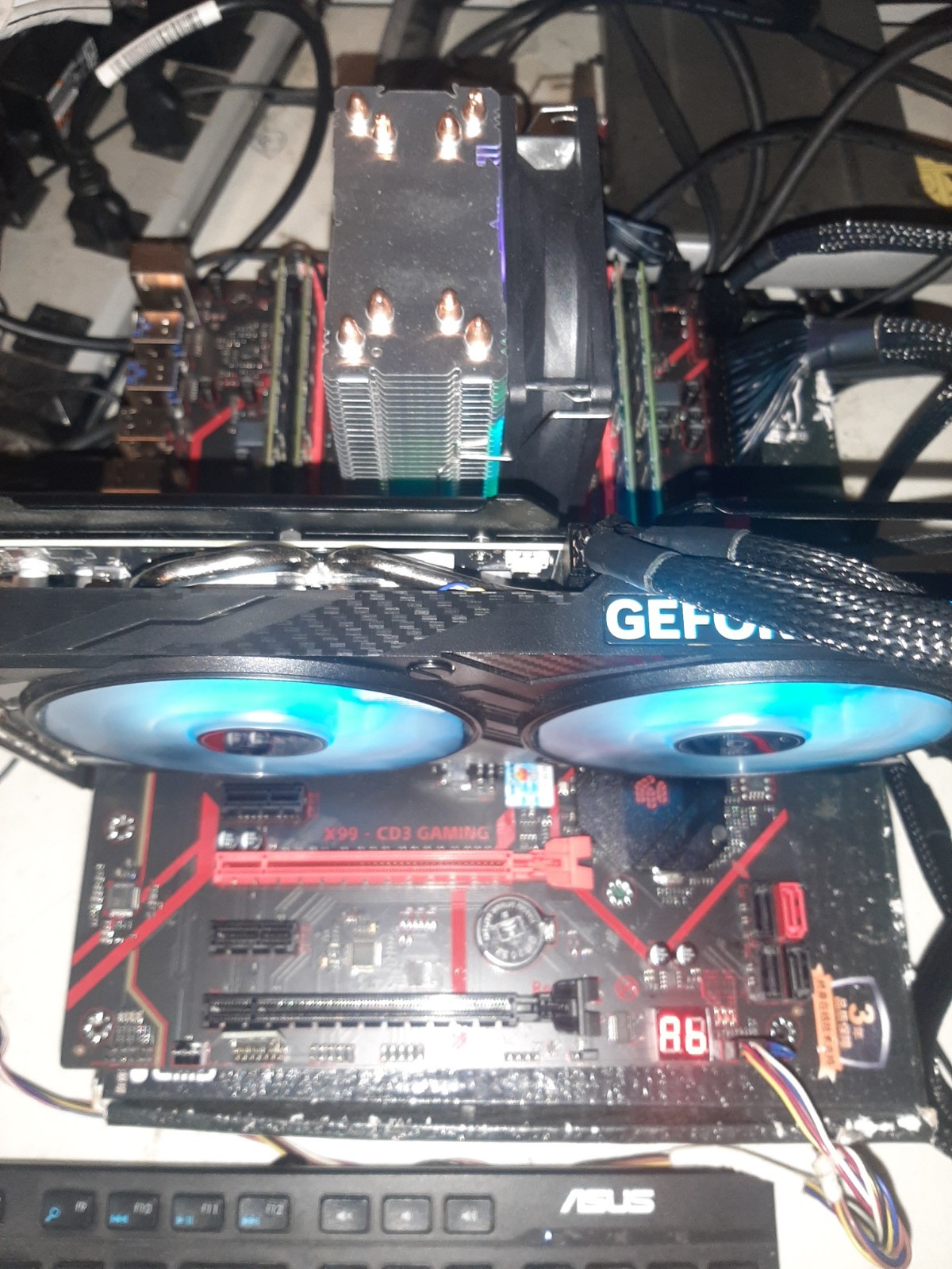 🔥 X99 MOTHERBOARD + XEON E5-2678 V3 + 64 GB RAM + RGB CPU COOLER i/O SHIELD 🔥