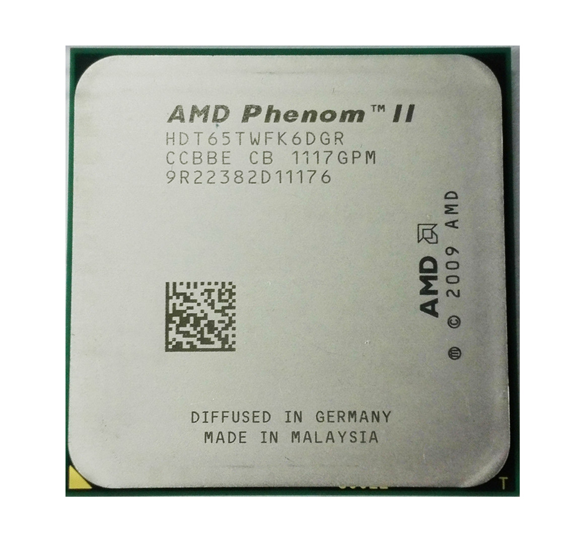 Free Shipping Original AMD Phenom II X6-1065T CPU/HDT65TWFK6DGR/AM3/2.9G/95W