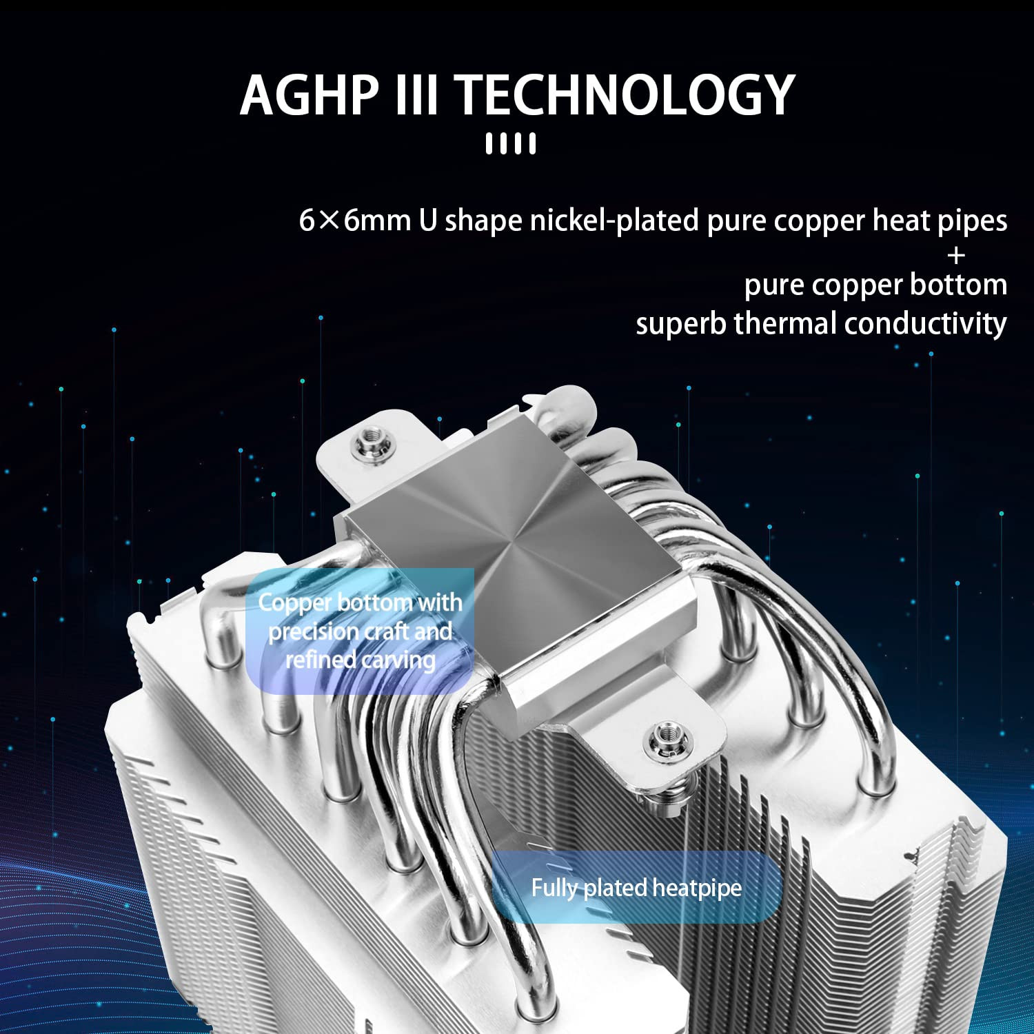 Peerless Assassin 120 SE ARGB CPU Air Cooler, 6 Heat Pipes CPU
