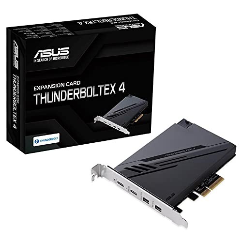 ASUSTek ThunderboltEX 4 Expansion Card with Dual Thunderbolt 4 USB-C Ports