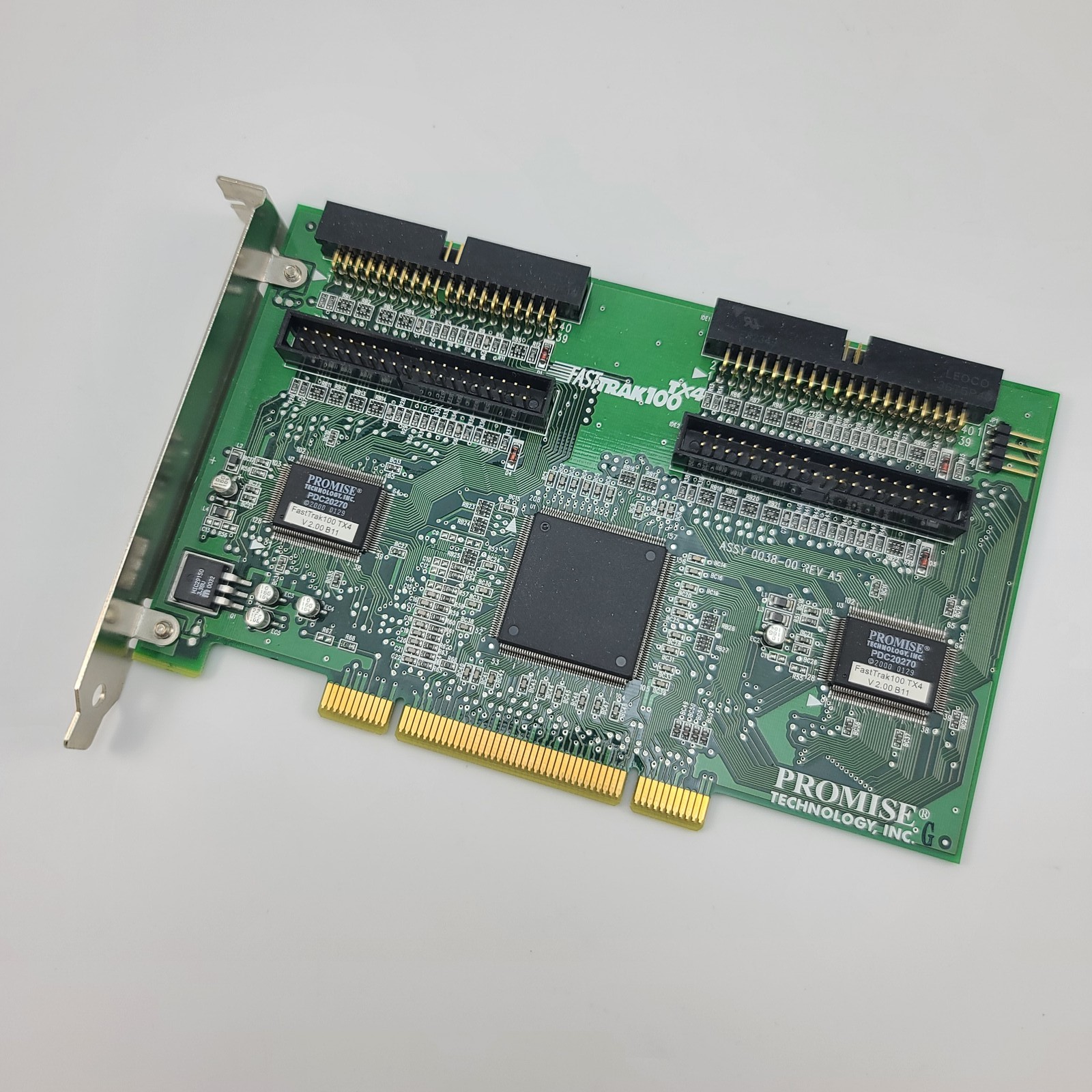 Promise FastTrak100 TX4 PCI IDE ATA/100 RAID Controller Card 4-Channel PDC20270