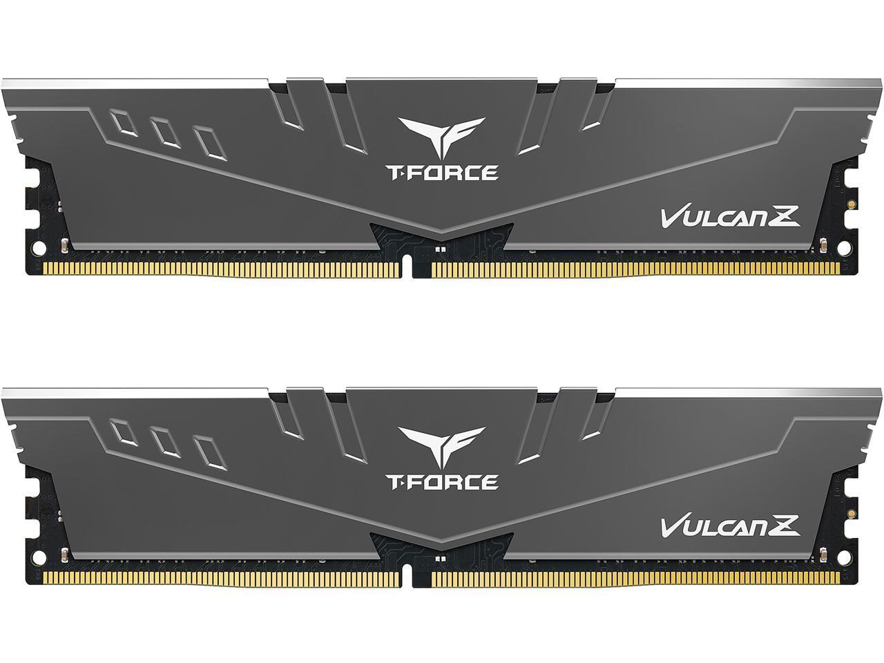 Team T-FORCE VULCAN Z 16GB (2 x 8GB) 288-Pin PC RAM DDR4 3200 (PC4 25600)