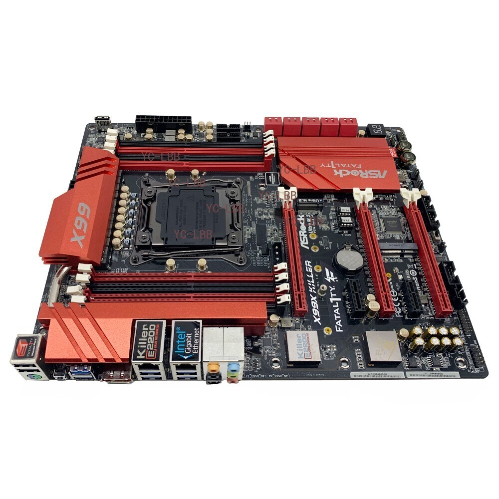 Intel X99 Motherboard ASRock Fatal1ty X99X Killer LGA2011-3 DDR4 for Intel Xeon