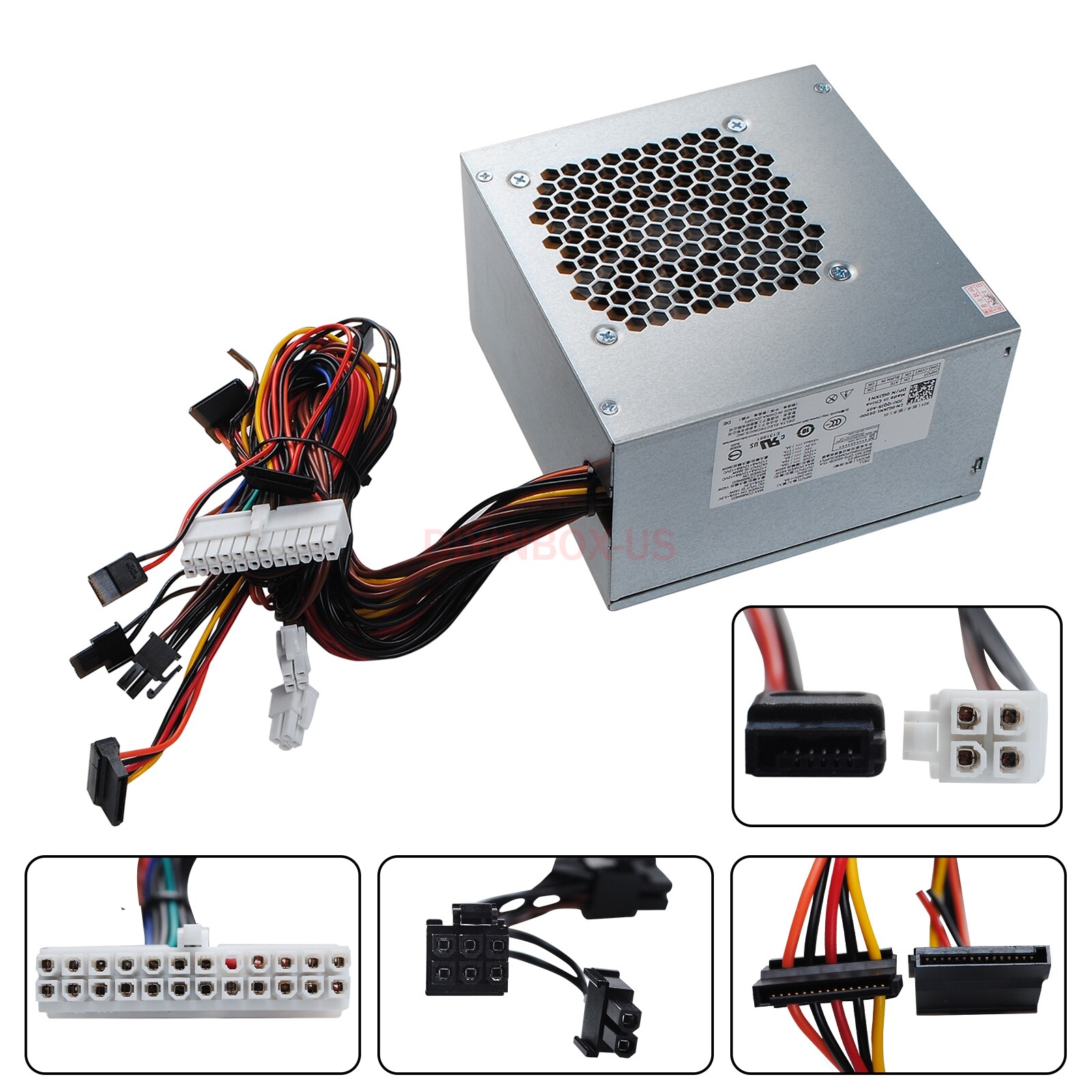 For DELL XPS 8910 8920 HU460AM-01 D460AM-03 WC1T4 OWC1T4 460W PSU Power Supply