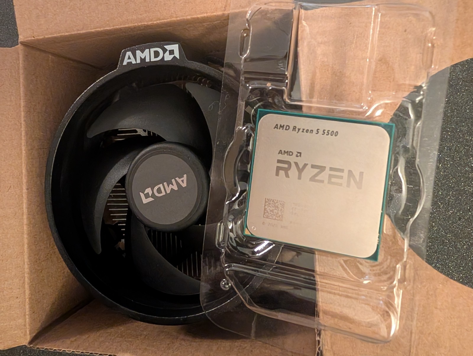 Works, Boots – AMD Ryzen™ 5 5500 AM4 Desktop CPU – WITH Cooler – Memory B Issue