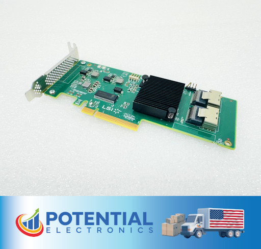 LSI SAS9211-8i PCI-E Dual Port SAS Raid Controller H3-25250-02K FREE SHIPPING 🚚