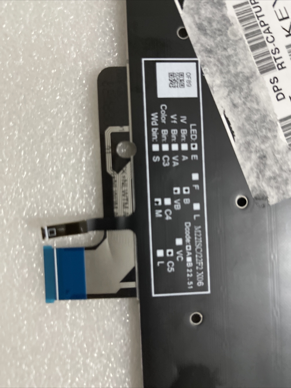 Genuine Dell Latitude 7440 7640 Backlit US English Keyboard – H3DHT 0H3DHT Au At