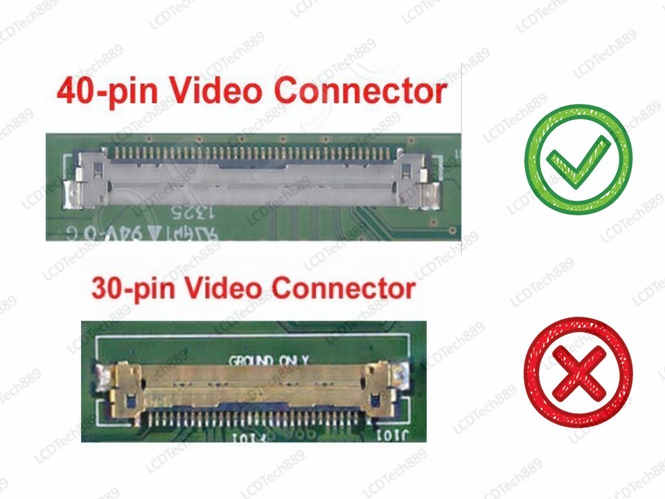 New LTN156AT30 for HP Glossy 15.6″ 40pins New LCD Screen Replacement LED Display