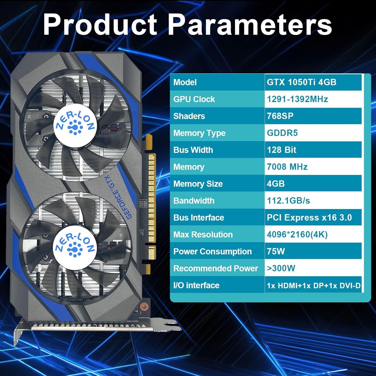 4GB GDDR5 128bit Video Card for PC Gaming