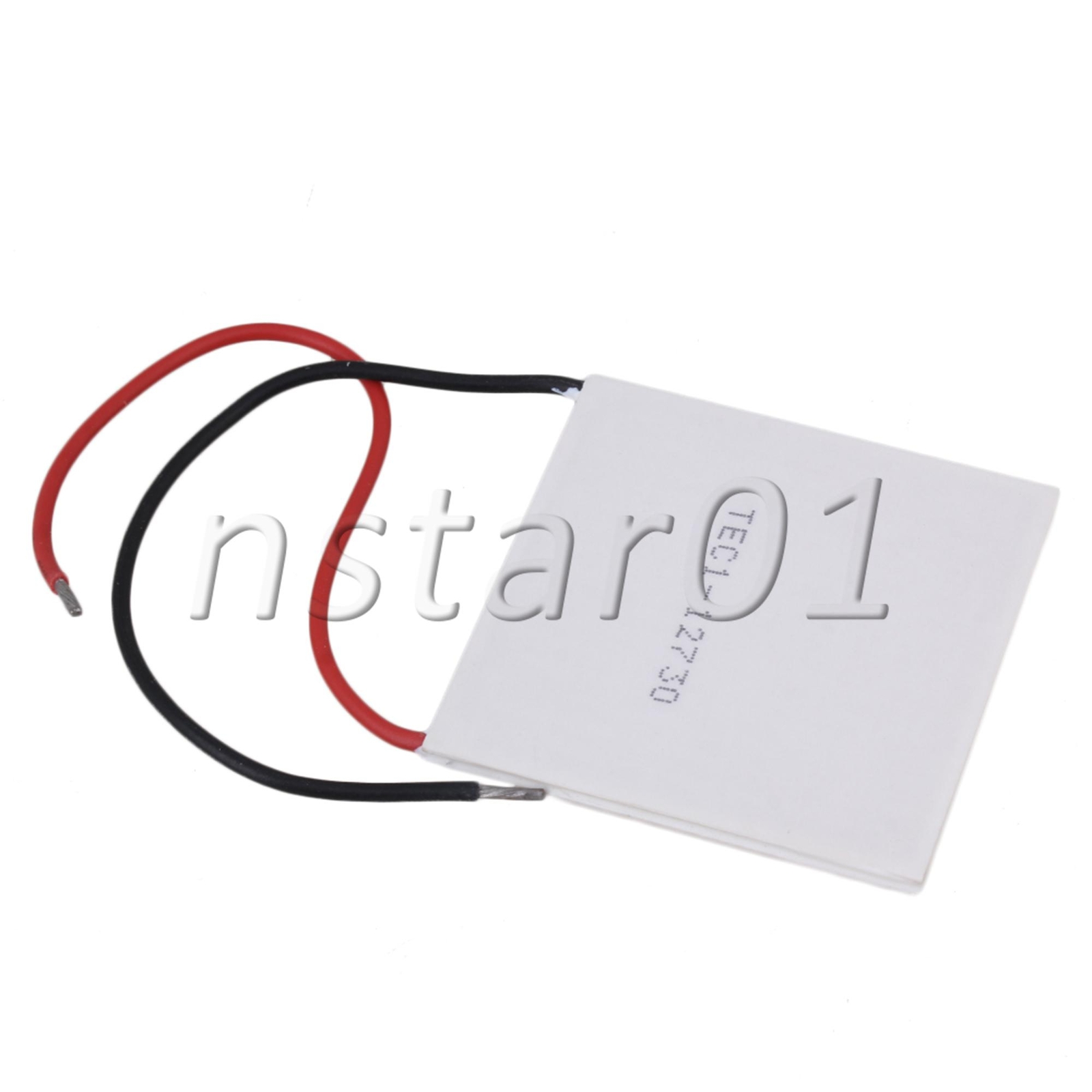 Semiconductor 6.2cm L TEC1-12730 Thermoelectric Peltier Cooler Clip Fits White