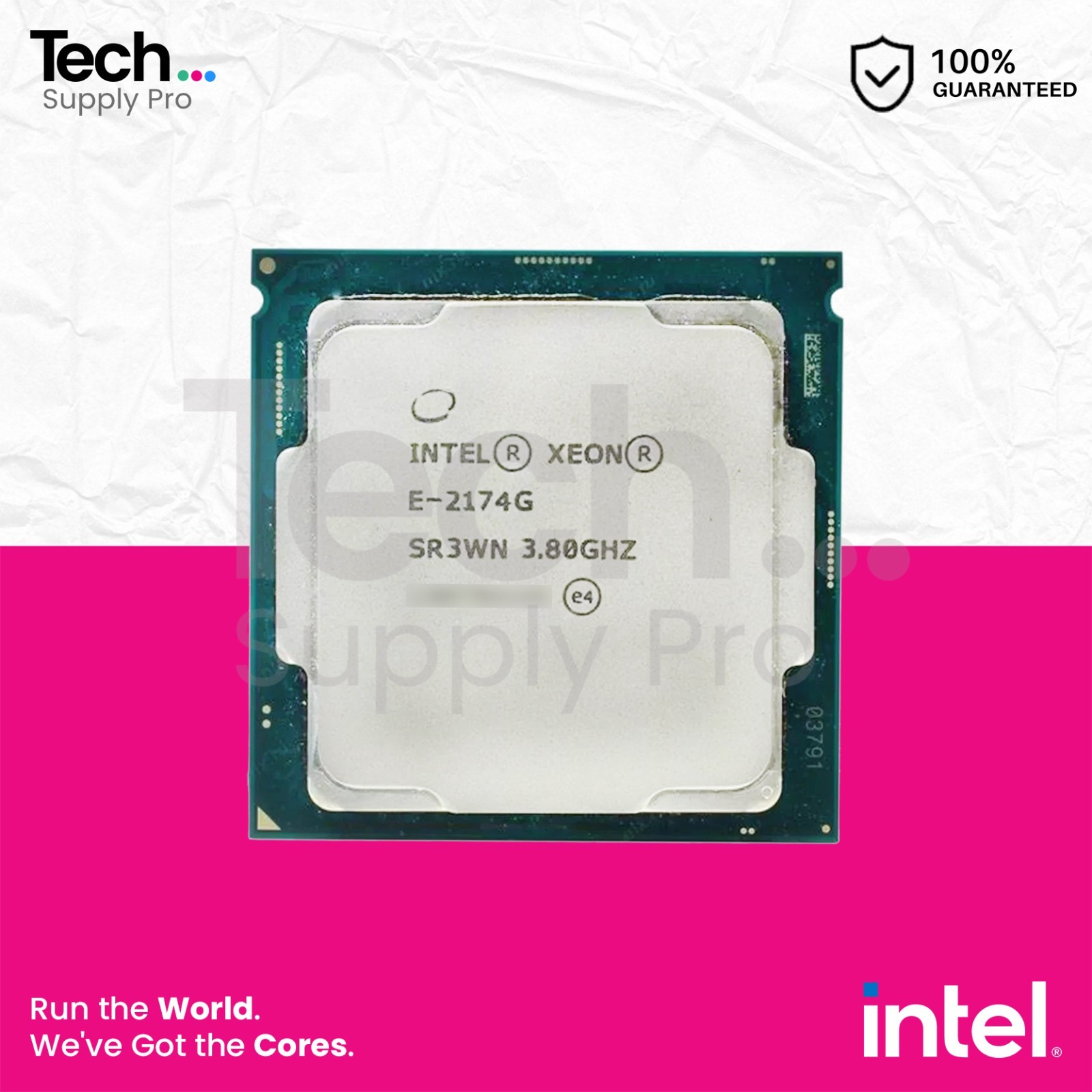 SR3WN Intel Xeon E-2174G 4-Core 3.80GHz 8MB 71W 8GT/s FCLGA1151 Processor