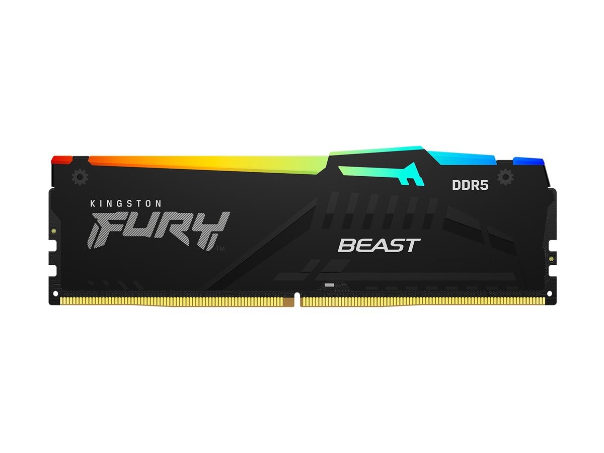 Kingston FURY Beast RGB DDR5 module 16 GB DIMM 288-pin 5200 MT/s KF552C40BBA-16
