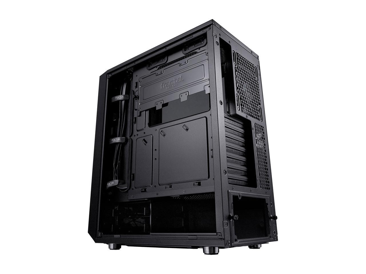 Fractal Design Meshify C Black ATX High-Airflow Compact Dark Tint Tempered Glass
