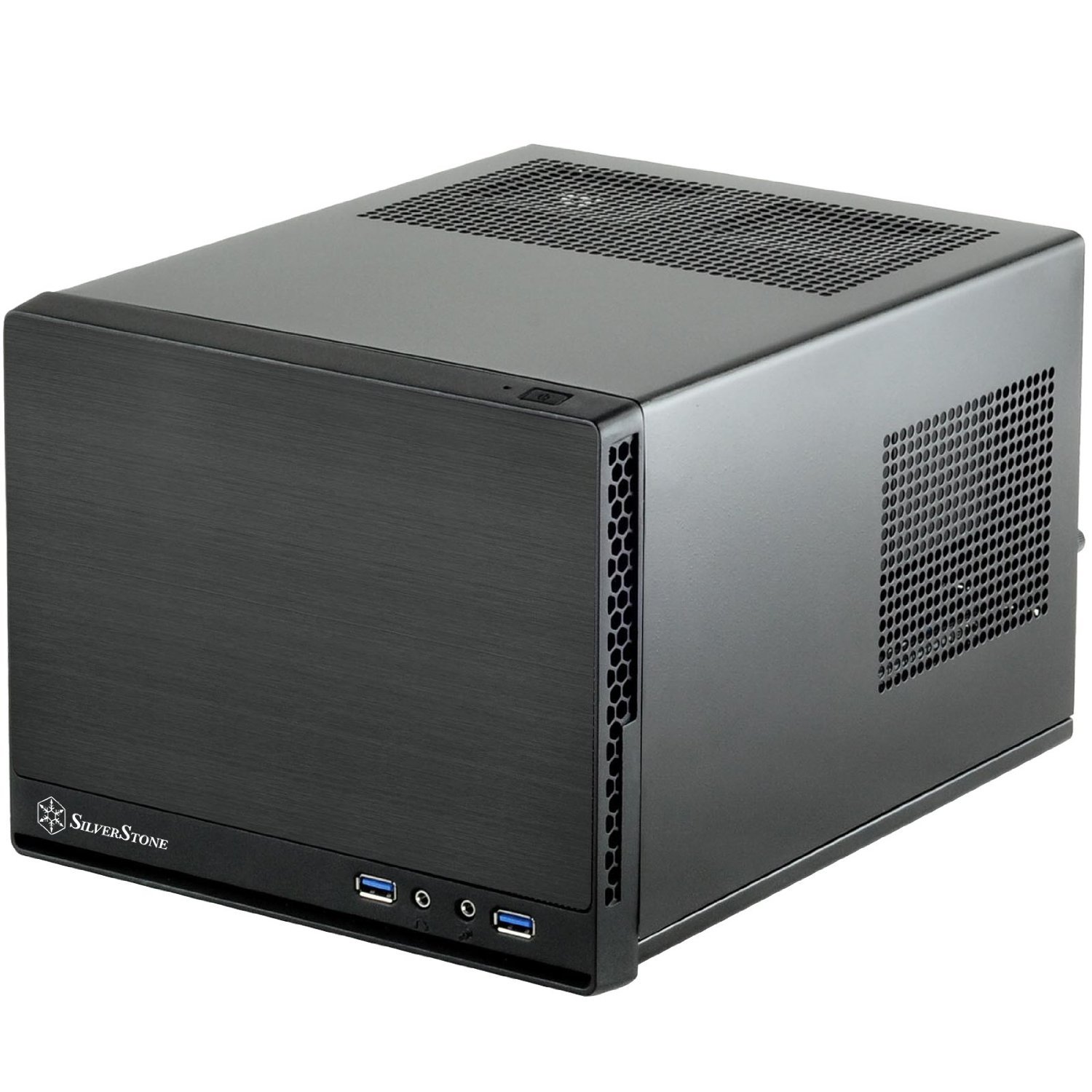 Silverstone SG13B-Q Mini-DTX, Mini-ITX Small Form Factor Computer Case