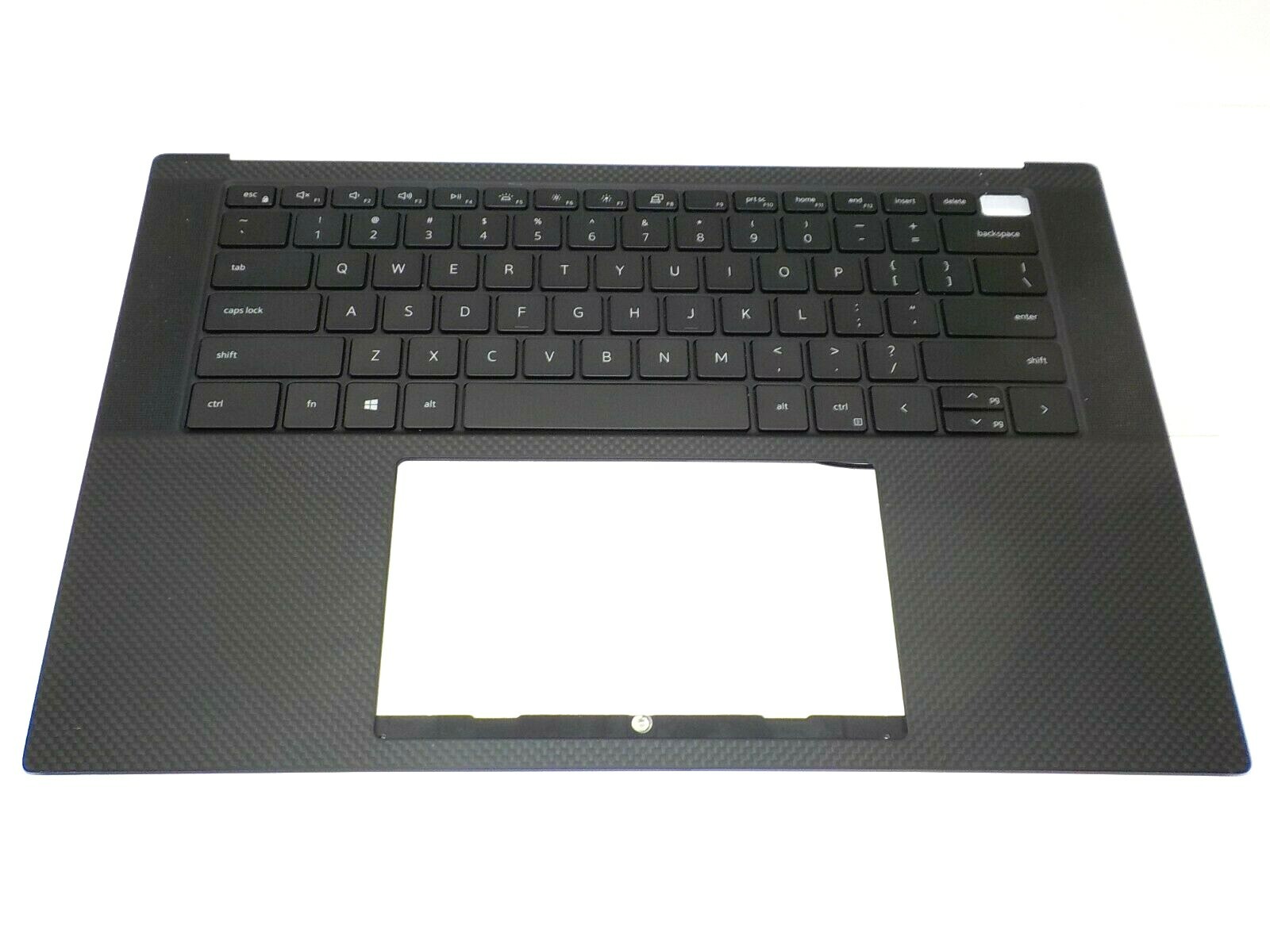 REF Genuine Dell XPS 9500 Laptop Palmrest US/EN Backlit Keyboard HUU21 DKFWH