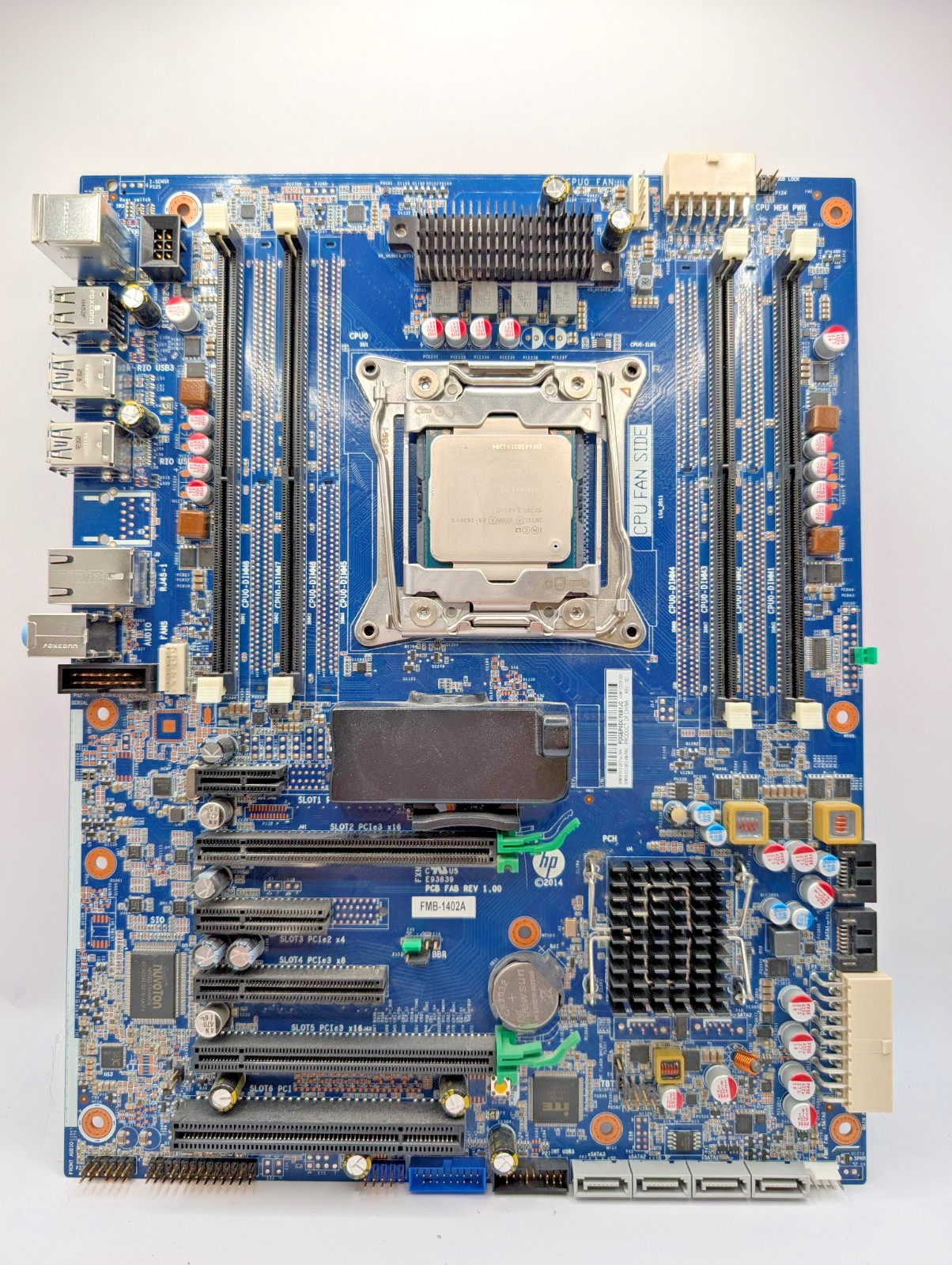 HP Z640 Motherboard Xeon E5-2630v3 Combo LGA2011-3 DDR4 761512-001 710325-001