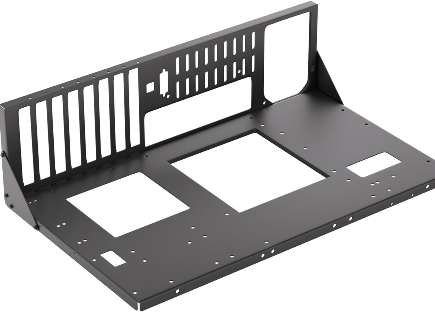 Open Air PC Case for ATX Micro ATX Mini ITX DIY Bench Black
