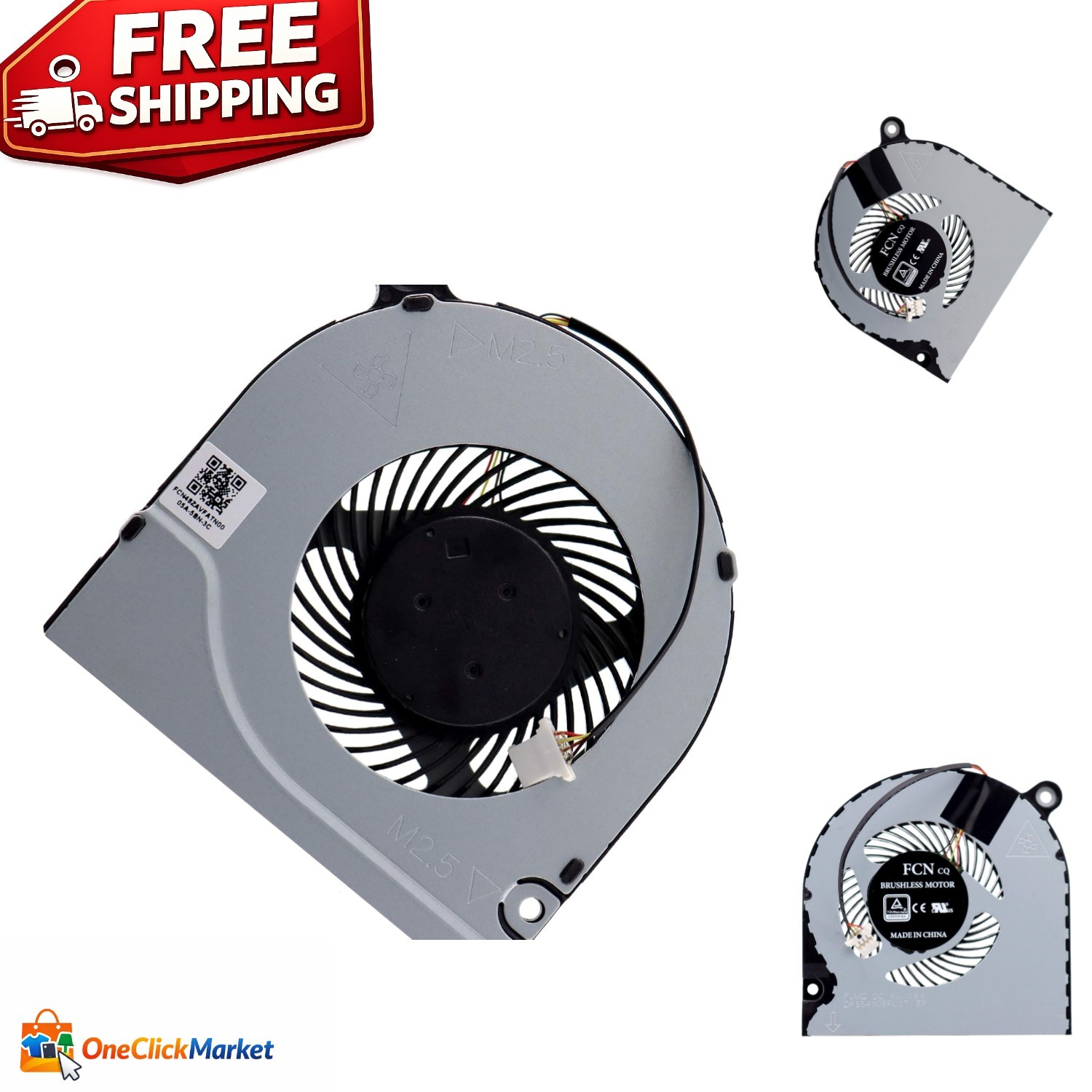Acer CPU Cooling Fan Replacement – 4-Pin, Silent Operation for Aspire Models