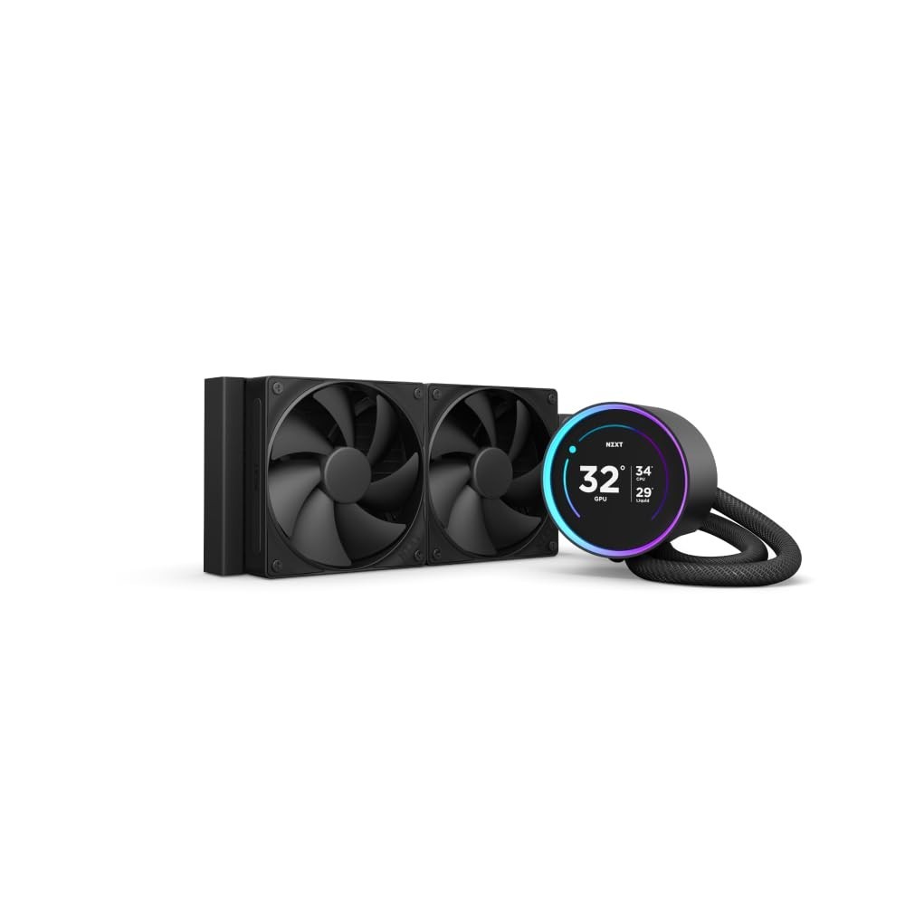 NZXT Kraken Elite 240 Liquid CPU Cooler – AMD – Intel – Black – FREE SHIPPING!!!