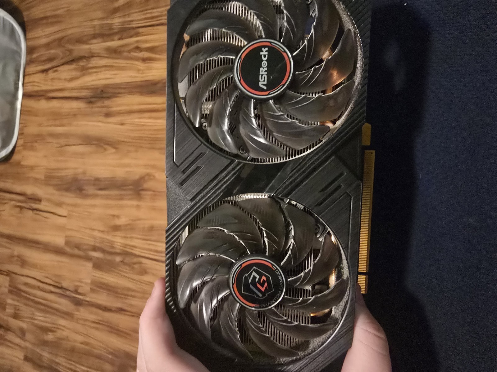 ASRock Phantom Gaming AMD Radeon Dual Fan 8-Pin PCIe x16 HDMI/DP Card