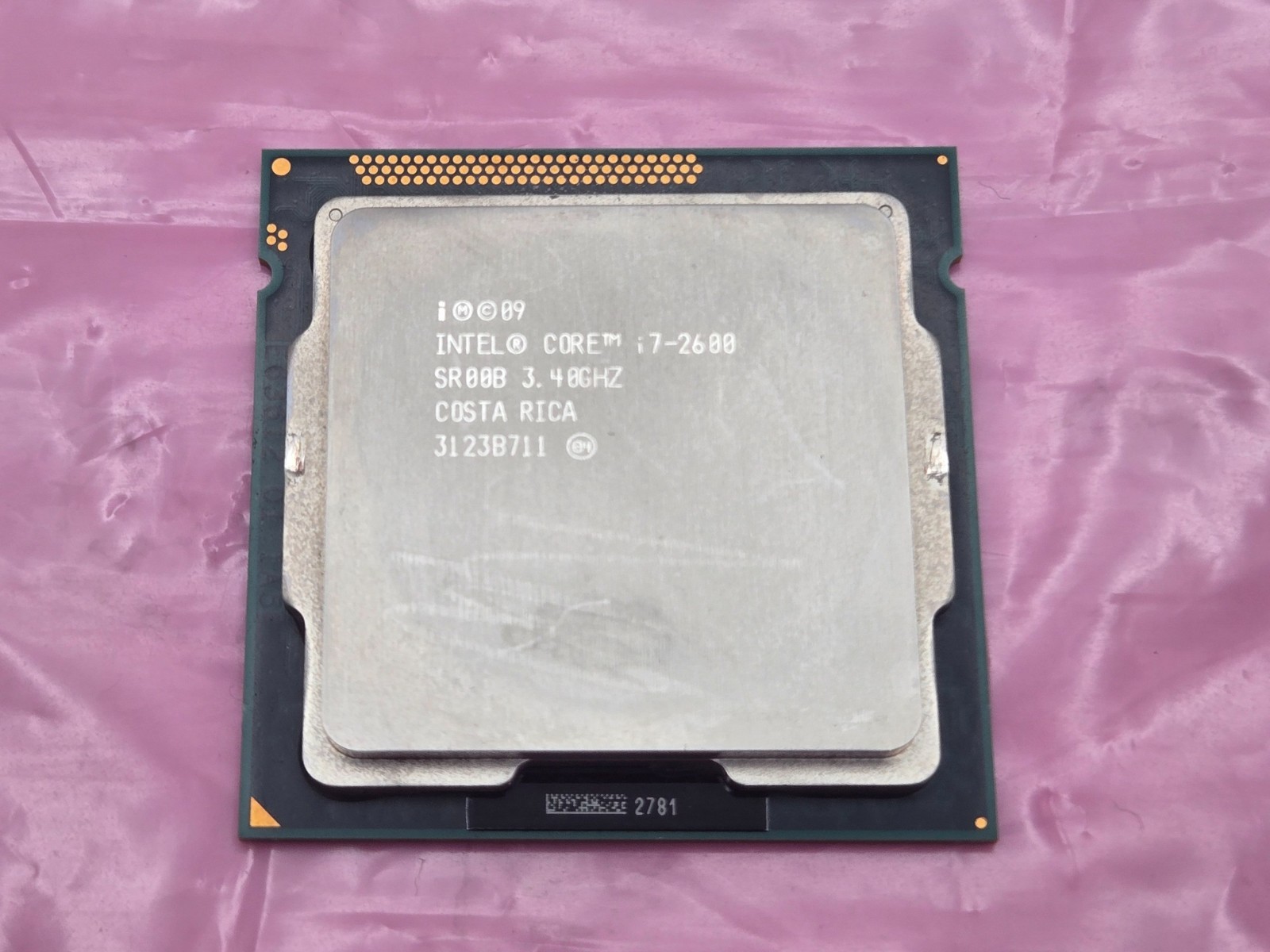 Intel Core i7-2600 SR00B LGA1155 Quad-Core Desktop CPU 3.40GHz / 3.8GHZ LPV039