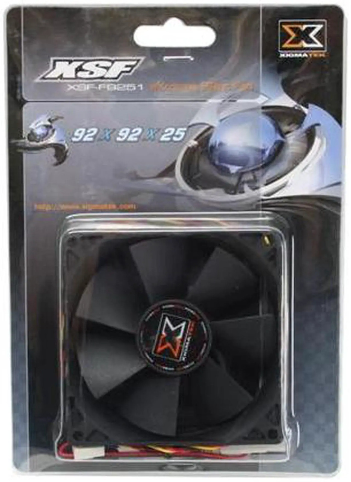 XIGMATEK XSF-F9251 92mm Case Fan PSU Molex Adapter/extender included