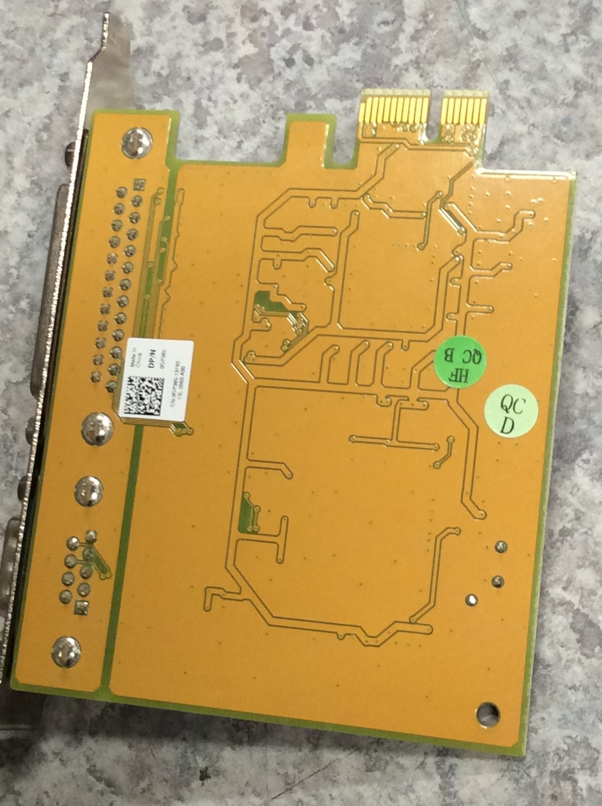 Dell 0GP385 Sunix Serial Parallel PCI-e Card RS232 LPT1 MIO5469A