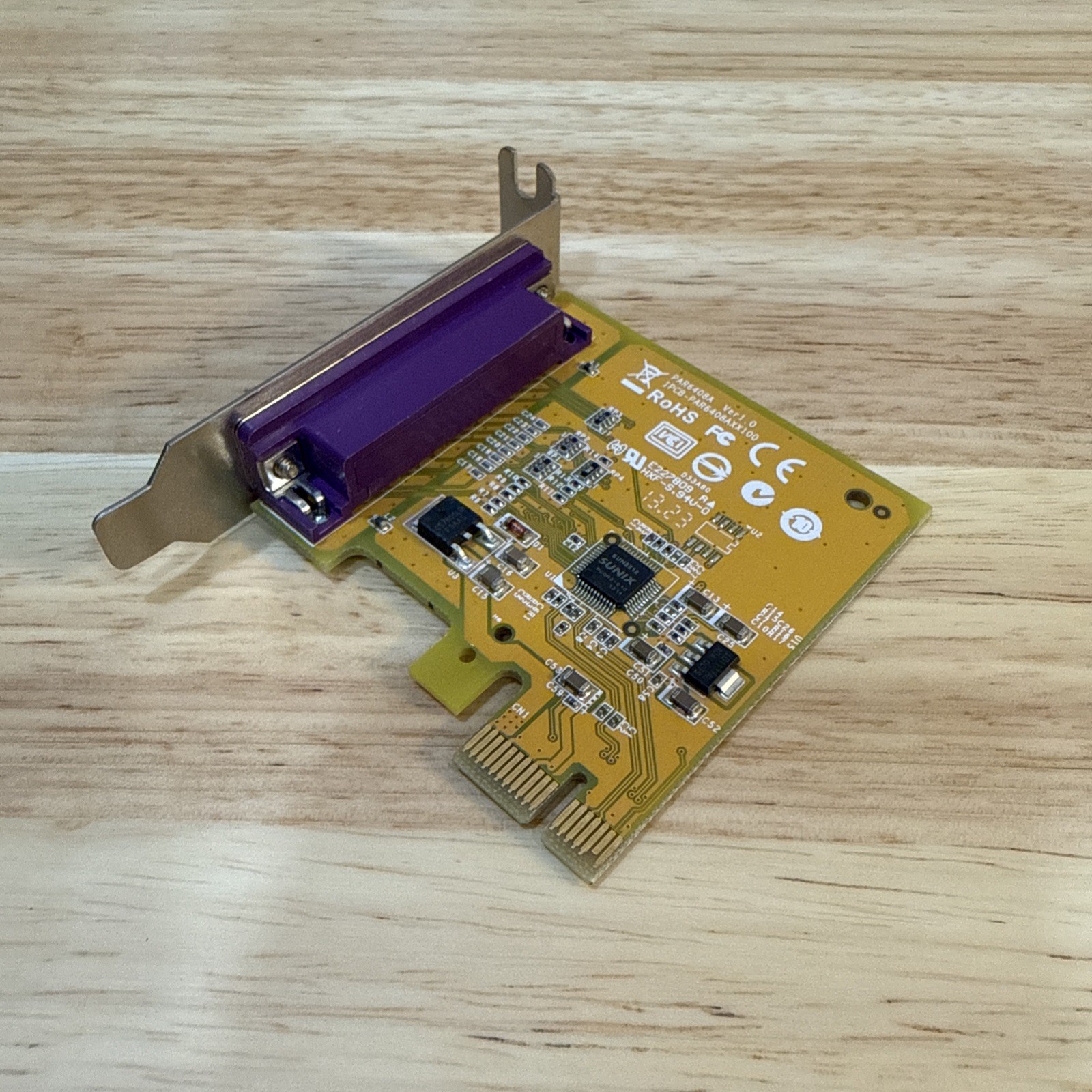 SUNIX 1-port IEEE1284 Parallel PCI Express Board LOW PROFILE
